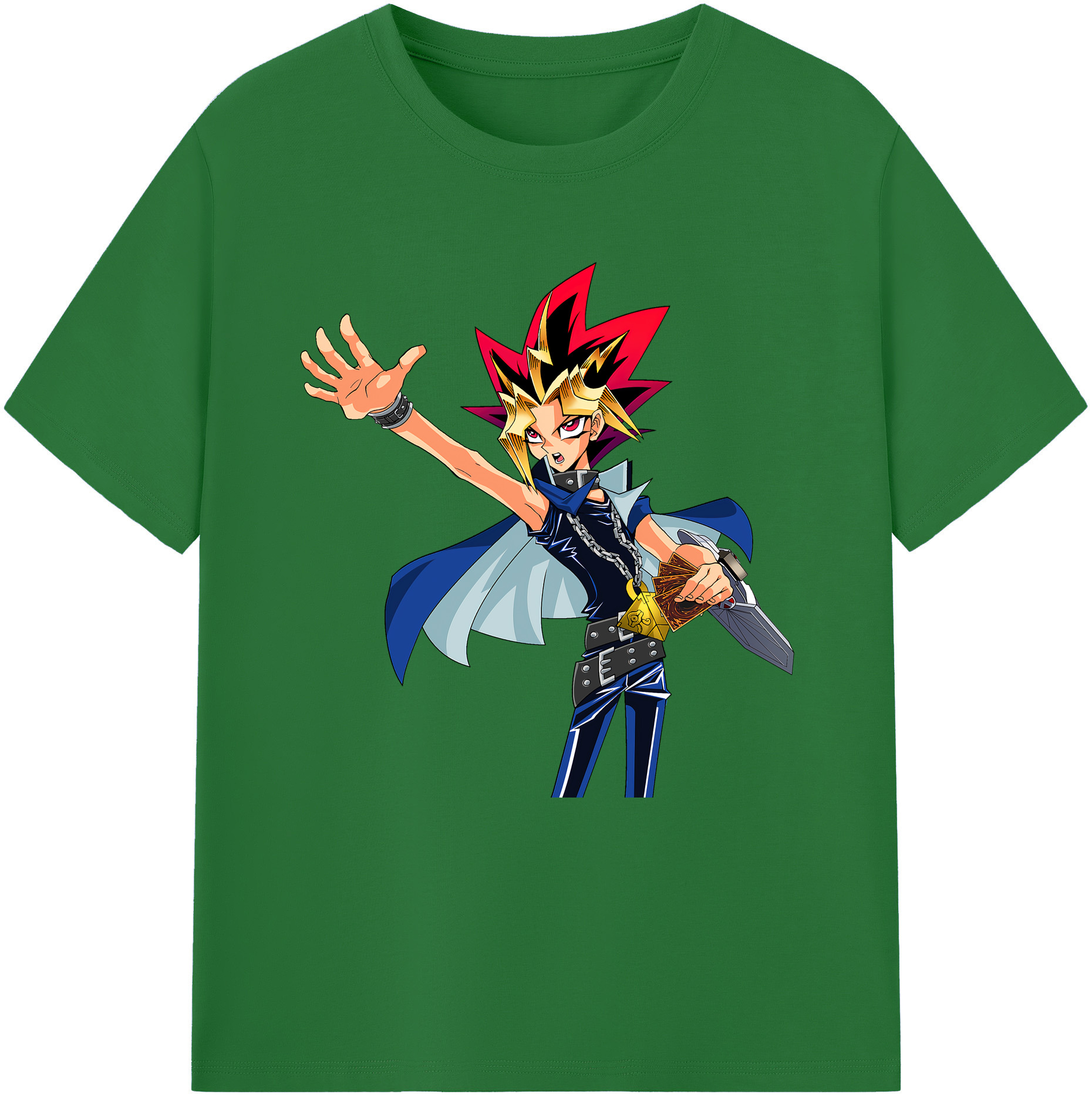 （画像用） 遊☆戯☆王 Yu-Gi-Oh! 綿100％半袖Tシャツ（フロントプリント）