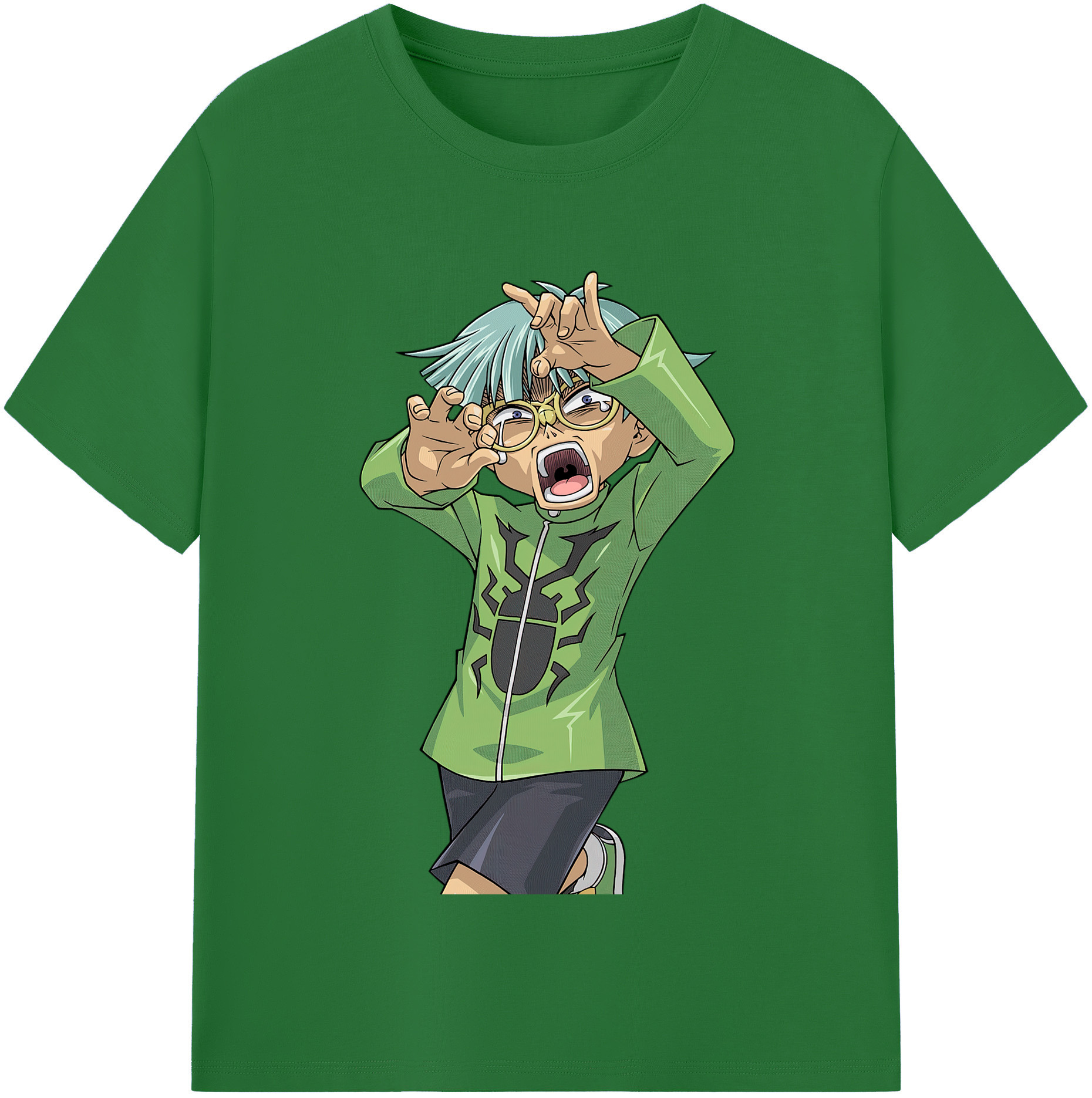 （画像用） 遊☆戯☆王 Yu-Gi-Oh! 綿100％半袖Tシャツ（フロントプリント）