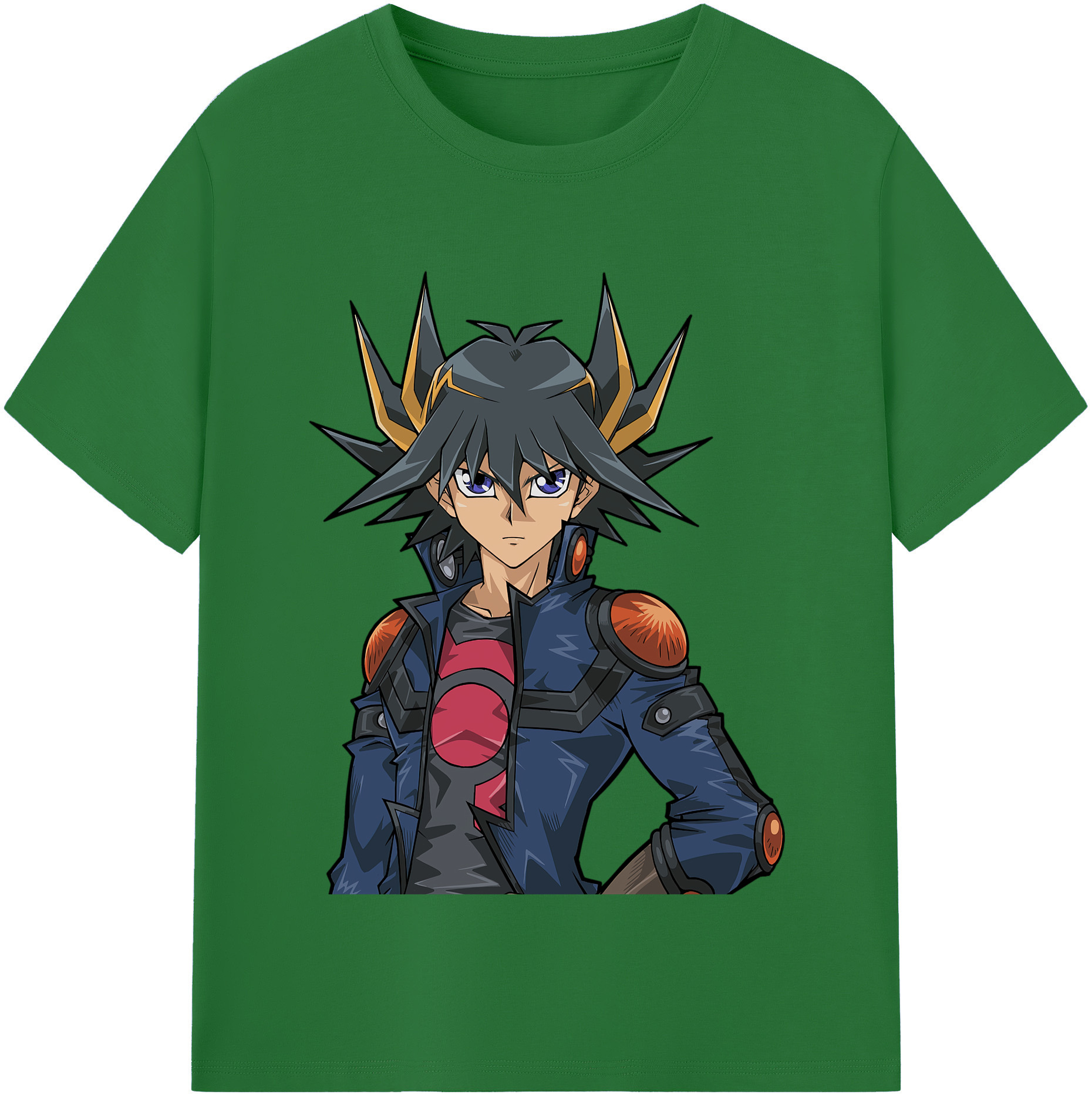 （画像用） 遊☆戯☆王 Yu-Gi-Oh! 綿100％半袖Tシャツ（フロントプリント）