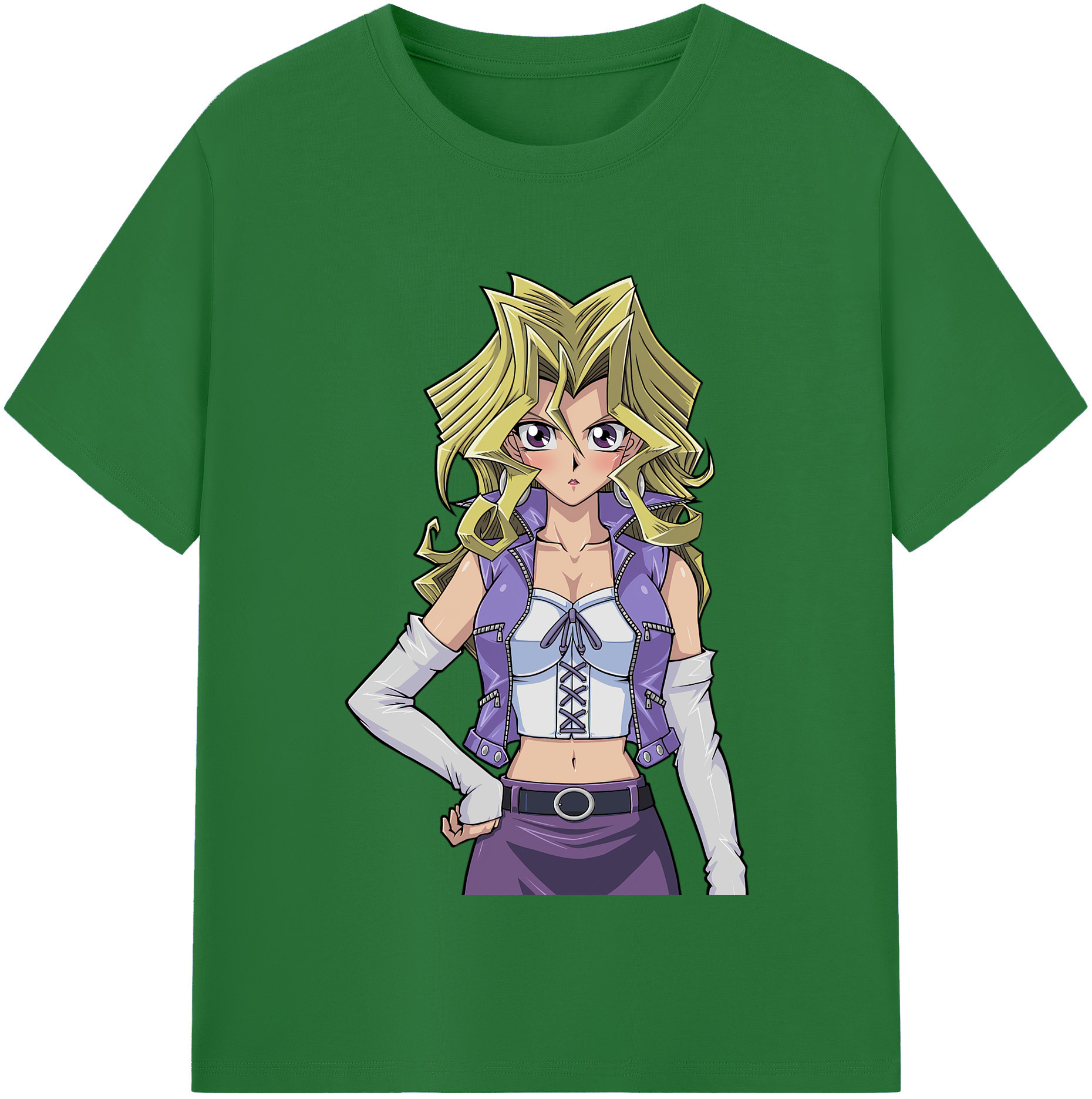 （画像用） 遊☆戯☆王 Yu-Gi-Oh! 綿100％半袖Tシャツ（フロントプリント）
