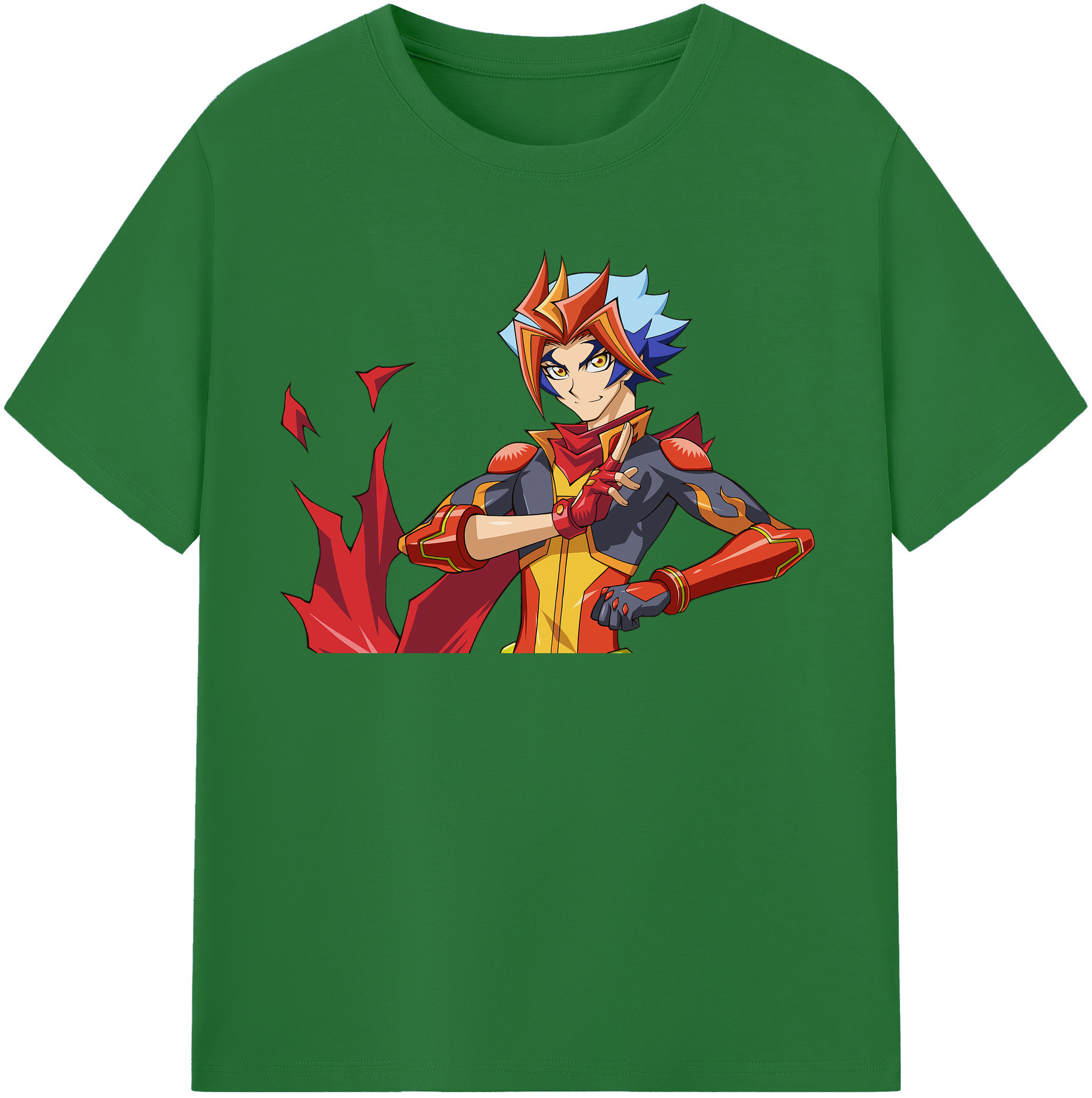 （画像用） 遊☆戯☆王 Yu-Gi-Oh! 綿100％半袖Tシャツ（フロントプリント）