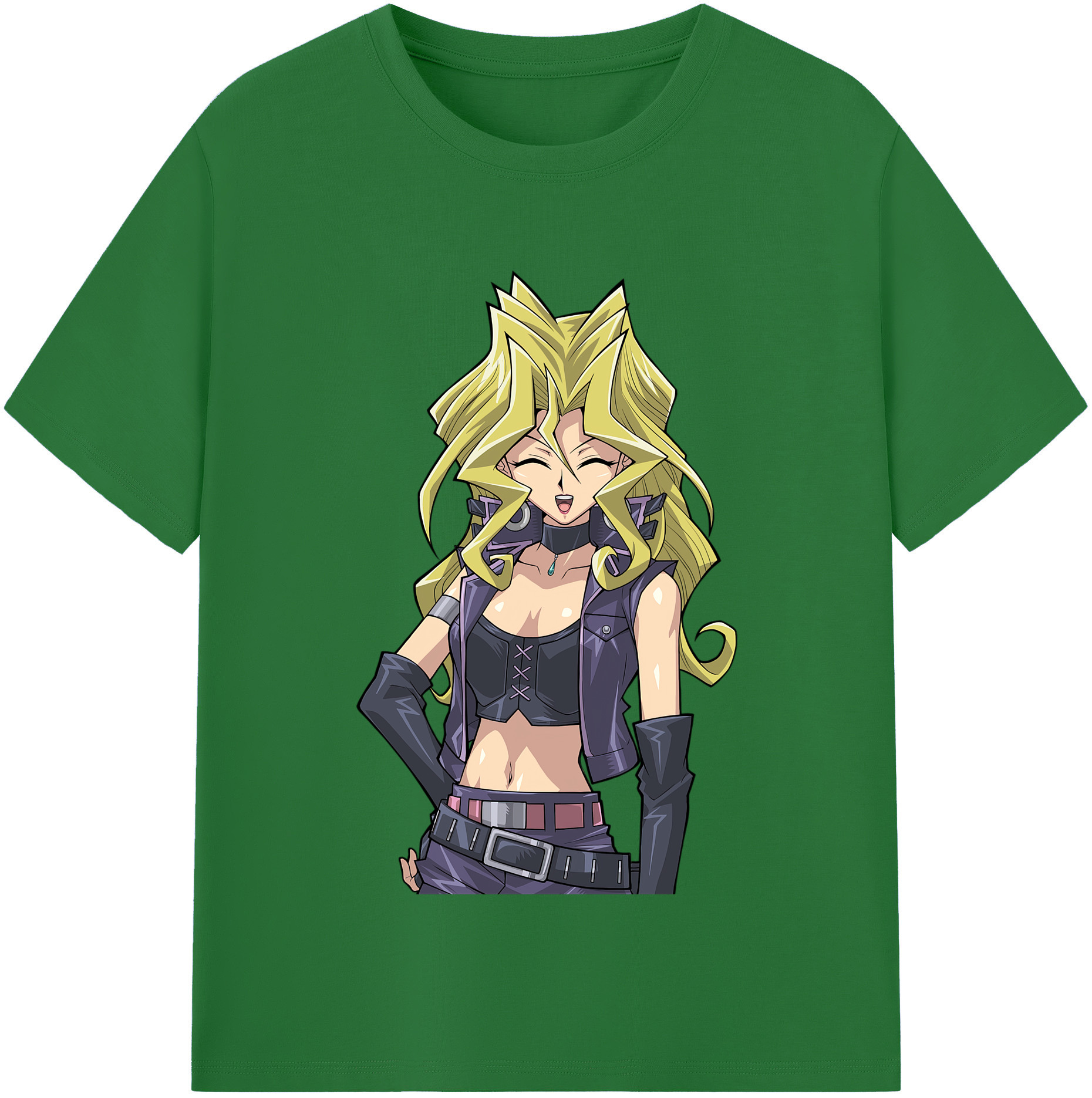 （画像用） 遊☆戯☆王 Yu-Gi-Oh! 綿100％半袖Tシャツ（フロントプリント）