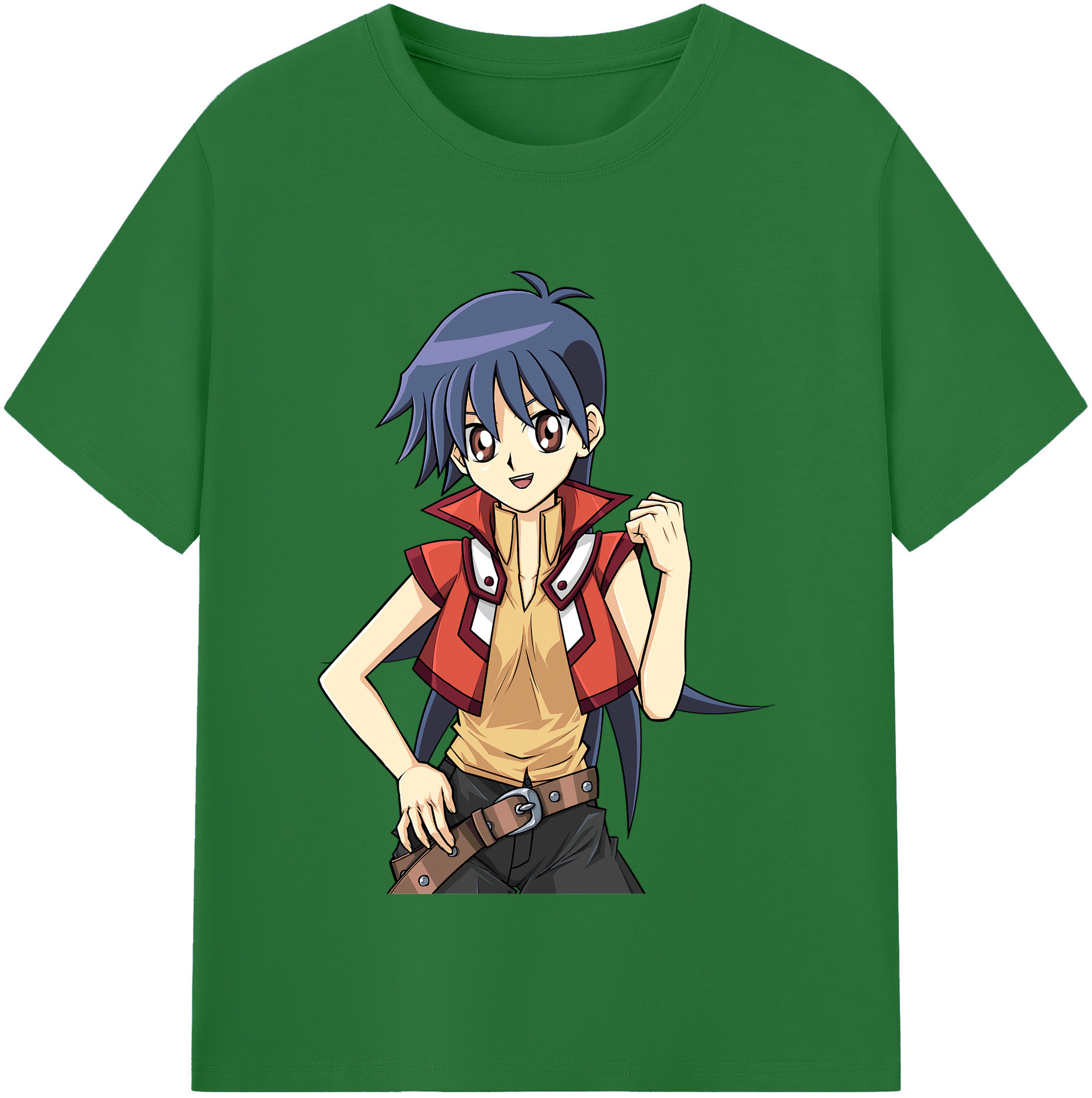 （画像用） 遊☆戯☆王 Yu-Gi-Oh! 綿100％半袖Tシャツ（フロントプリント）