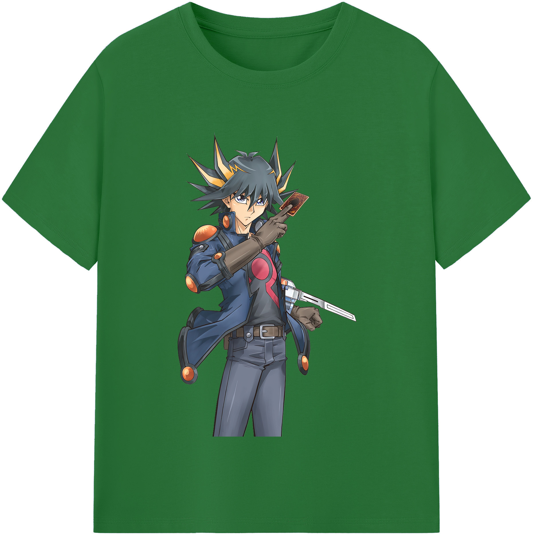 （画像用） 遊☆戯☆王 Yu-Gi-Oh! 綿100％半袖Tシャツ（フロントプリント）