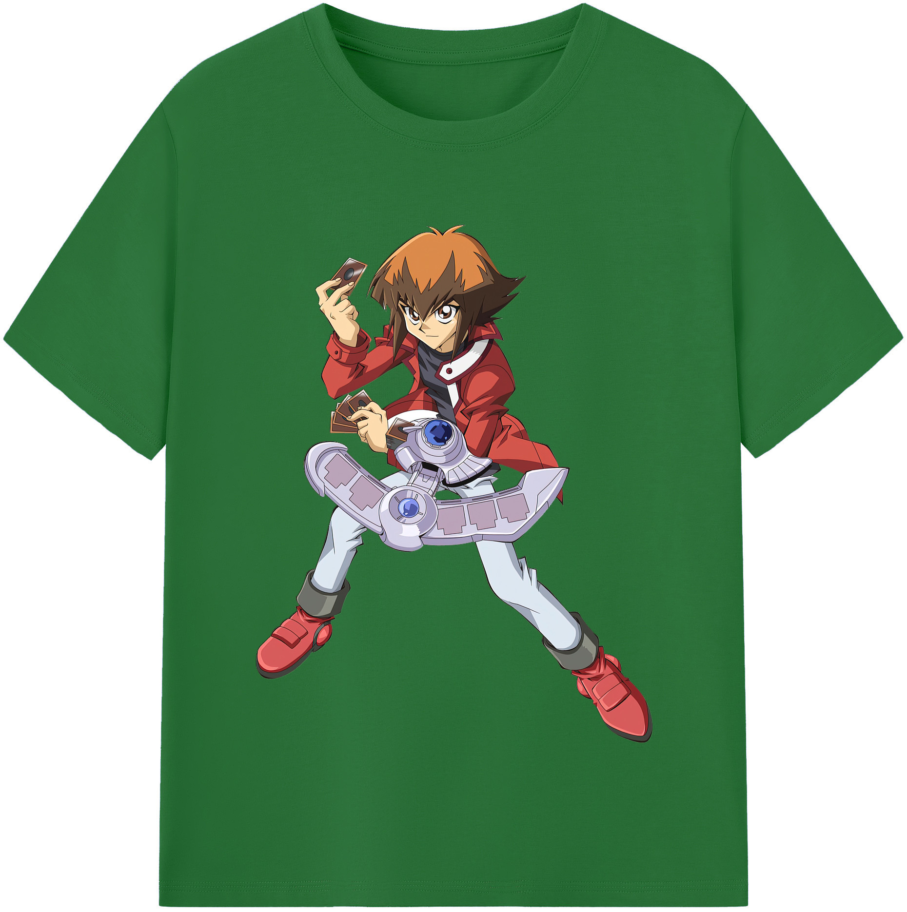 （画像用） 遊☆戯☆王 Yu-Gi-Oh! 綿100％半袖Tシャツ（フロントプリント）
