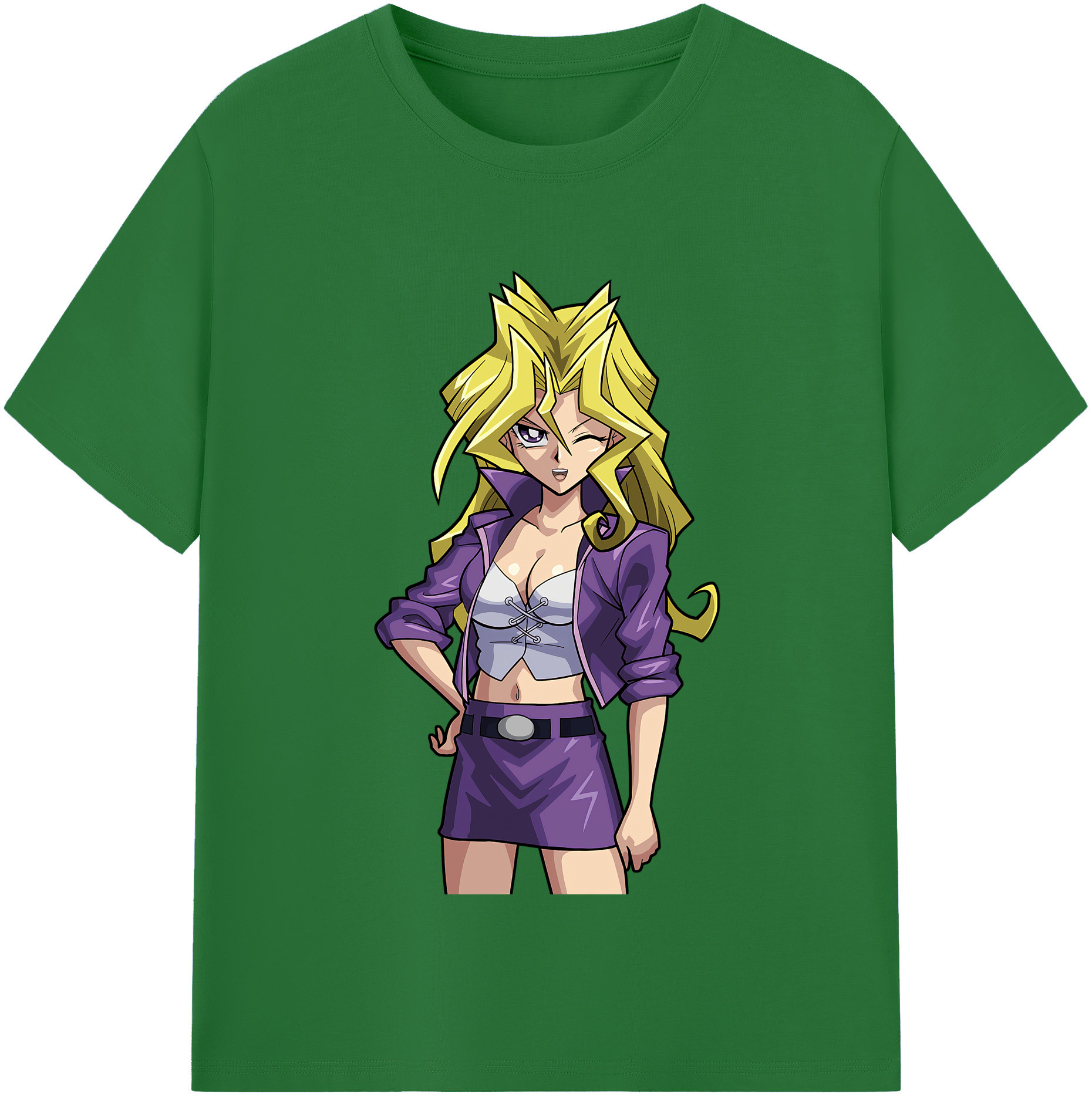 （画像用） 遊☆戯☆王 Yu-Gi-Oh! 綿100％半袖Tシャツ（フロントプリント）