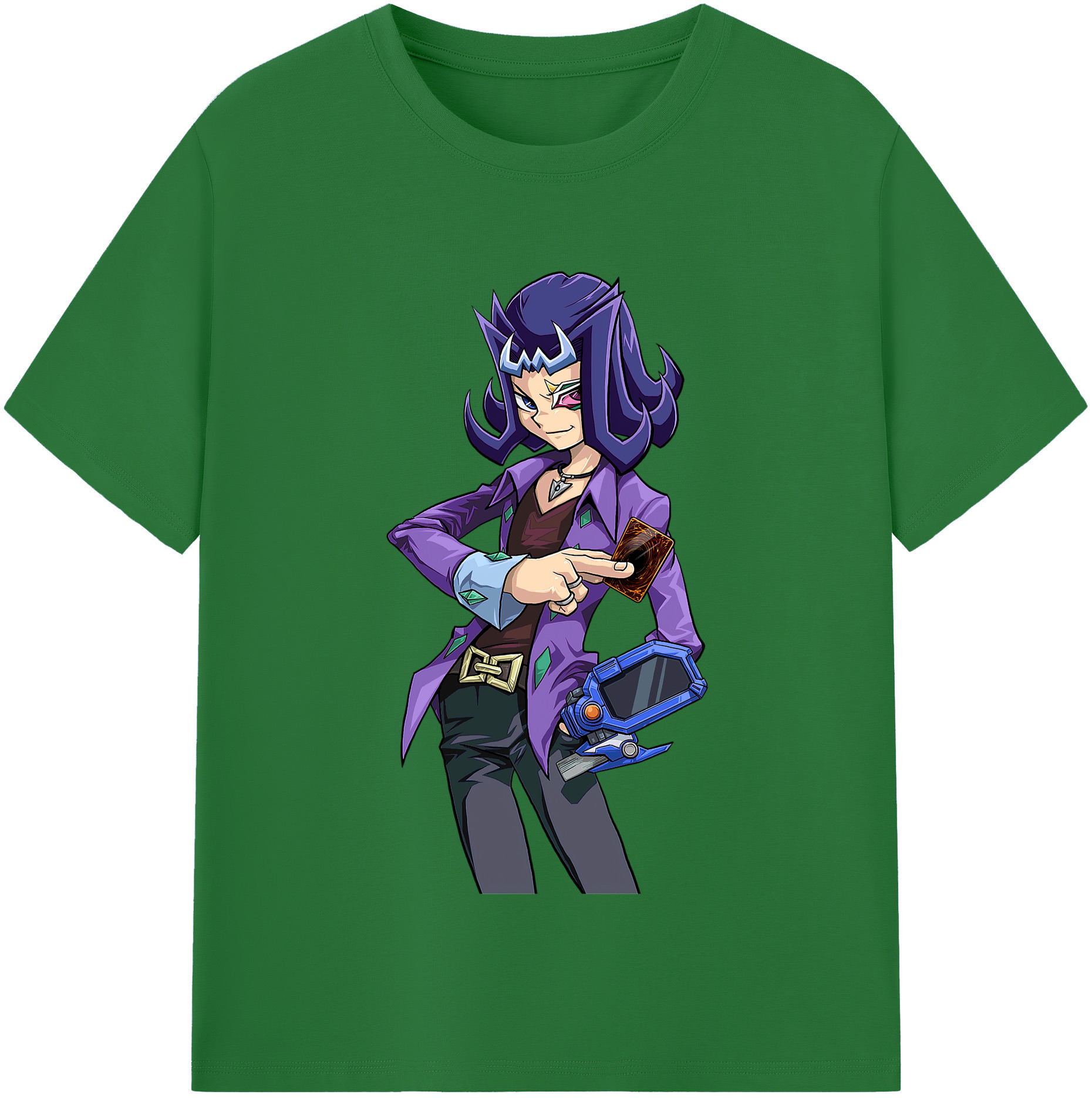 （画像用） 遊☆戯☆王 Yu-Gi-Oh! 綿100％半袖Tシャツ（フロントプリント）