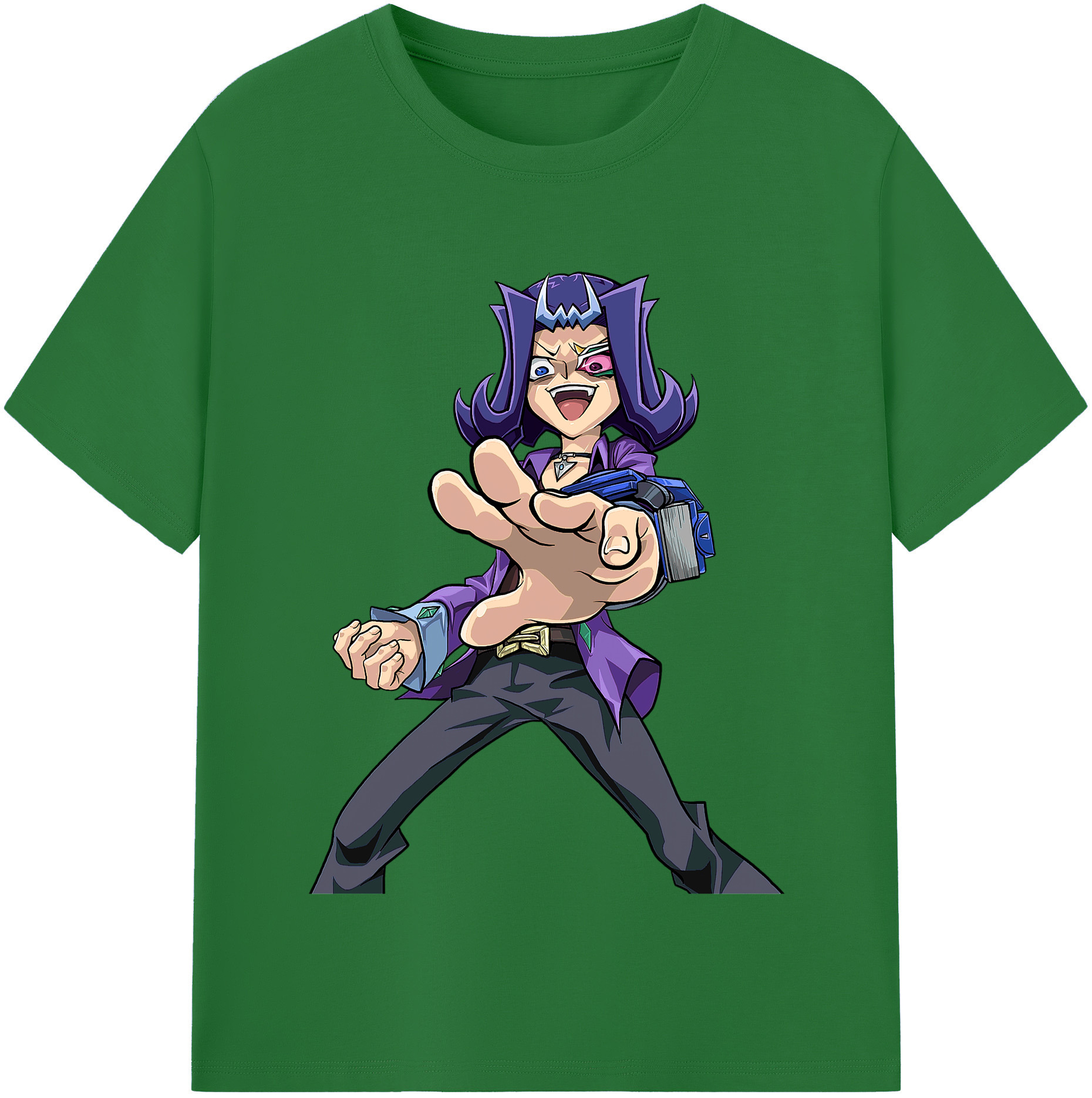 （画像用） 遊☆戯☆王 Yu-Gi-Oh! 綿100％半袖Tシャツ（フロントプリント）