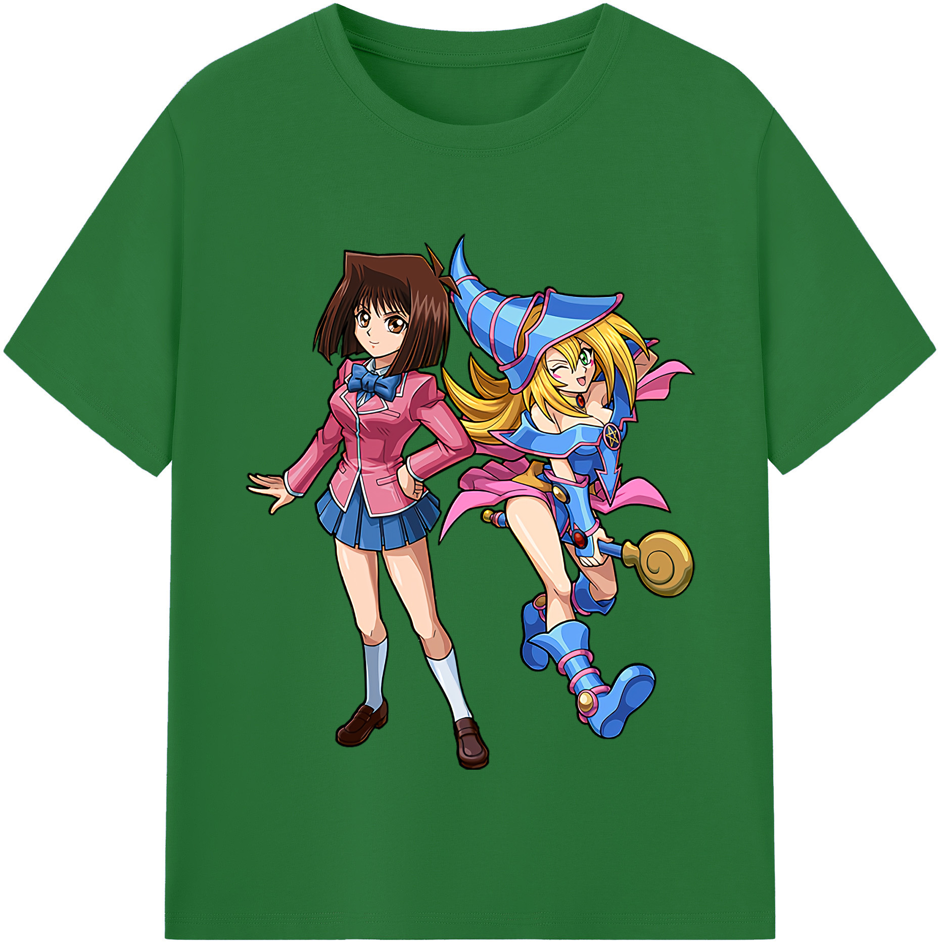 （画像用） 遊☆戯☆王 Yu-Gi-Oh! 綿100％半袖Tシャツ（フロントプリント）