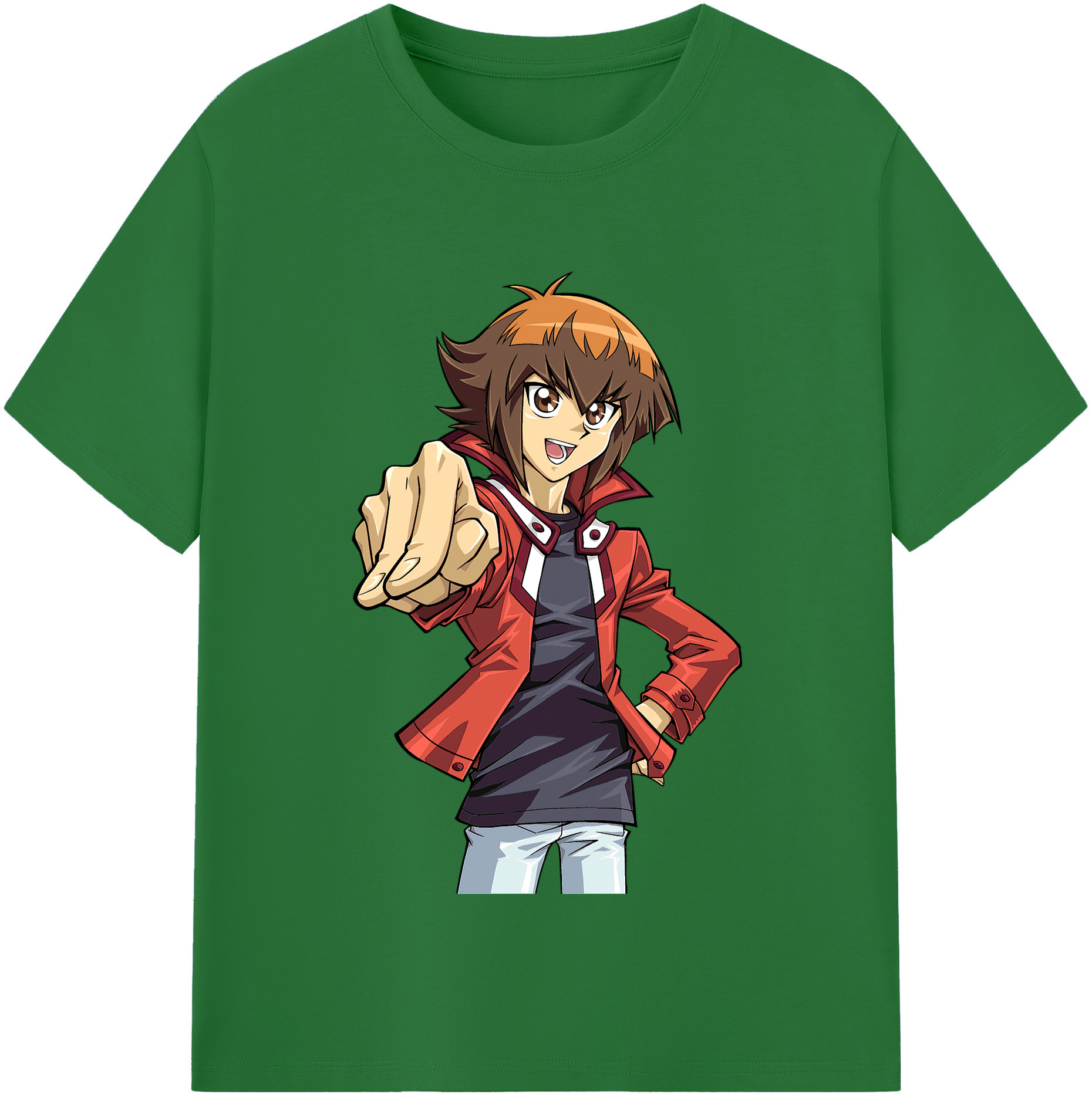 （画像用） 遊☆戯☆王 Yu-Gi-Oh! 綿100％半袖Tシャツ（フロントプリント）