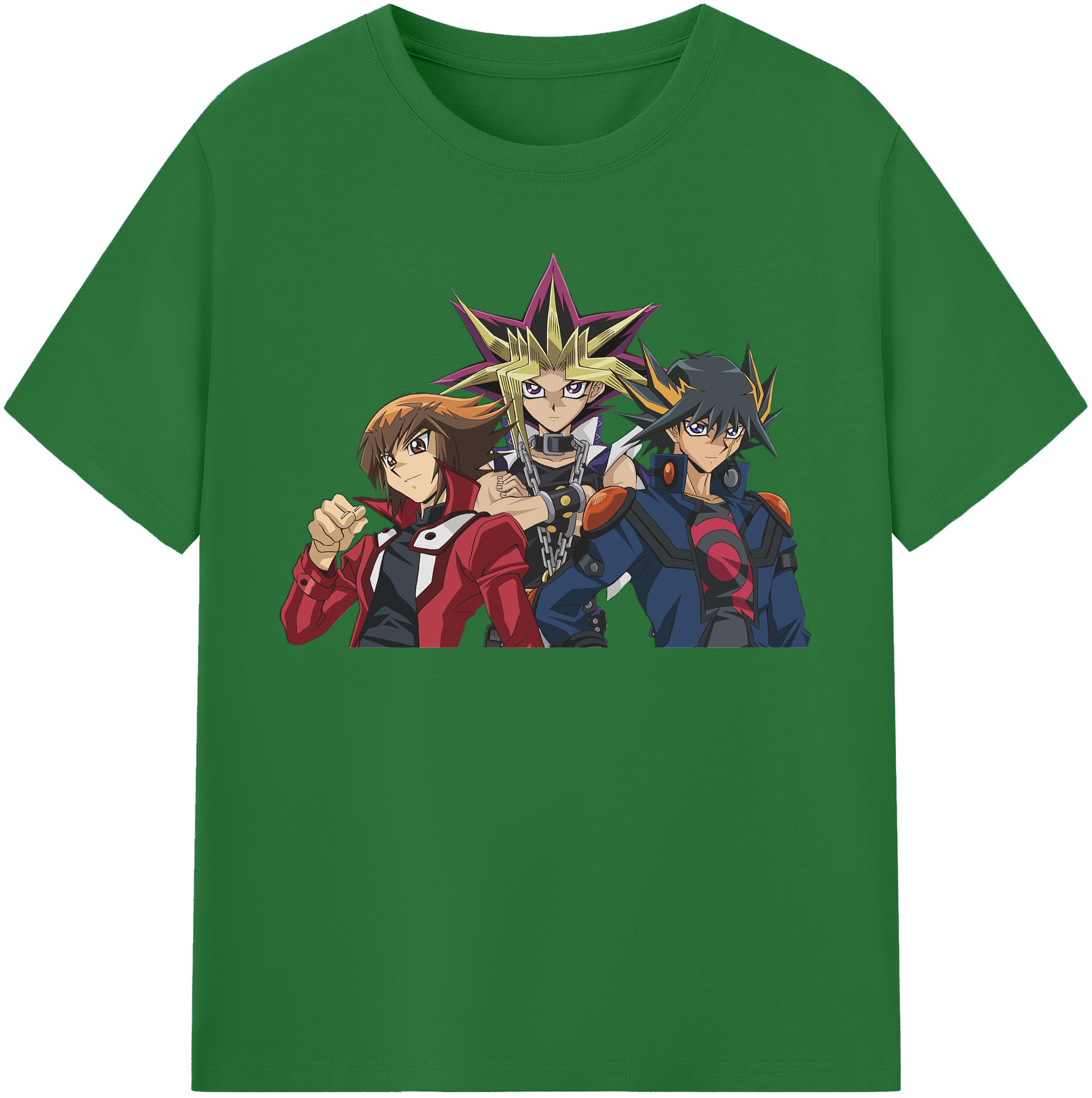 （画像用） 遊☆戯☆王 Yu-Gi-Oh! 綿100％半袖Tシャツ（フロントプリント）