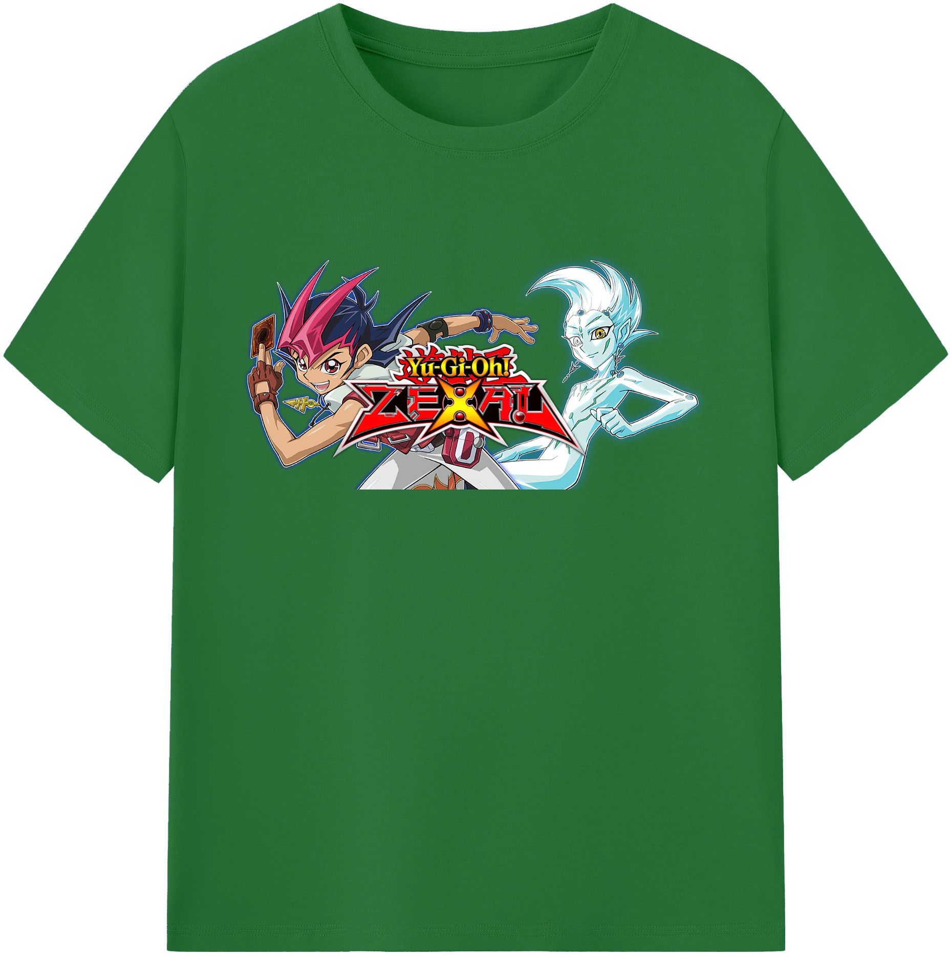 （画像用） 遊☆戯☆王 Yu-Gi-Oh! 綿100％半袖Tシャツ（フロントプリント）