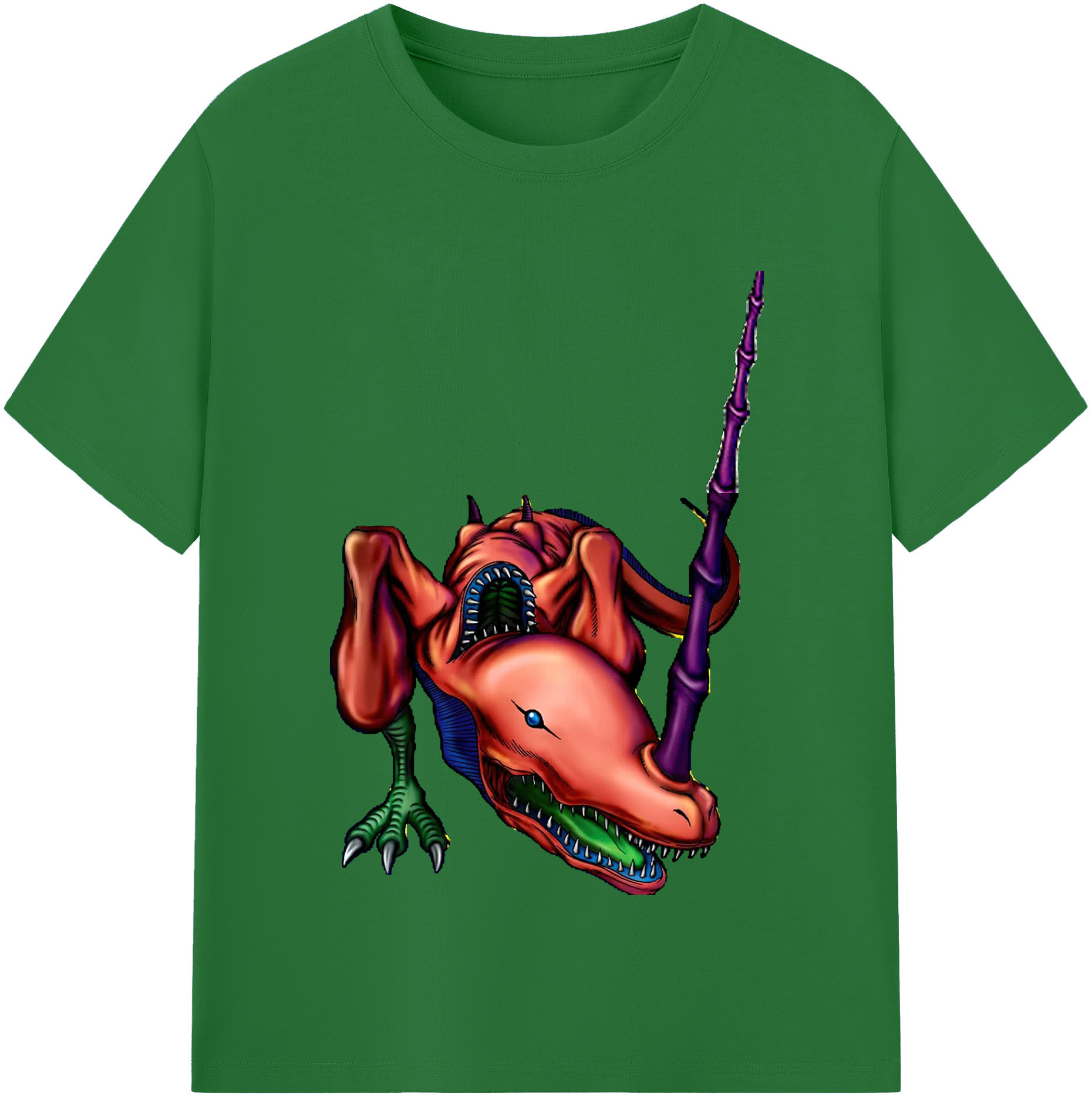 （画像用） 遊☆戯☆王 Yu-Gi-Oh! 綿100％半袖Tシャツ（フロントプリント）