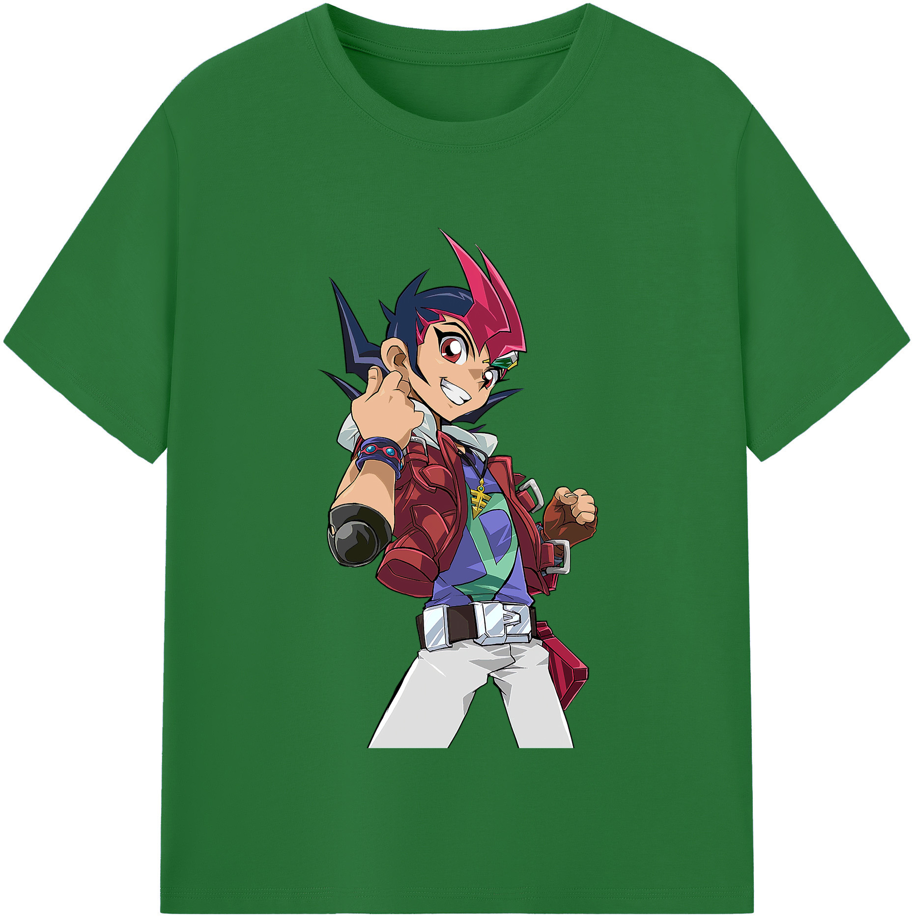 （画像用） 遊☆戯☆王 Yu-Gi-Oh! 綿100％半袖Tシャツ（フロントプリント）