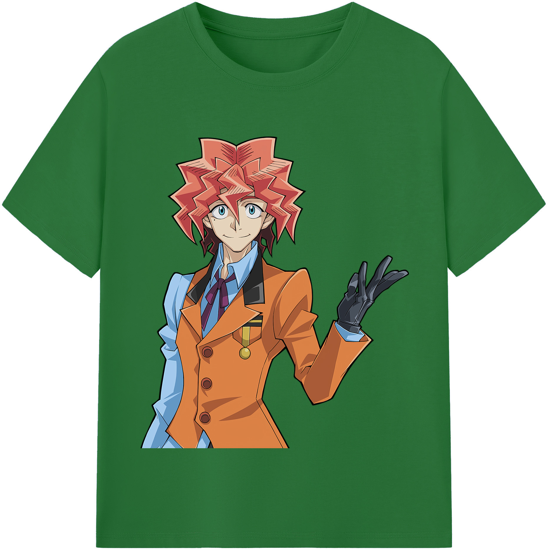 （画像用） 遊☆戯☆王 Yu-Gi-Oh! 綿100％半袖Tシャツ（フロントプリント）
