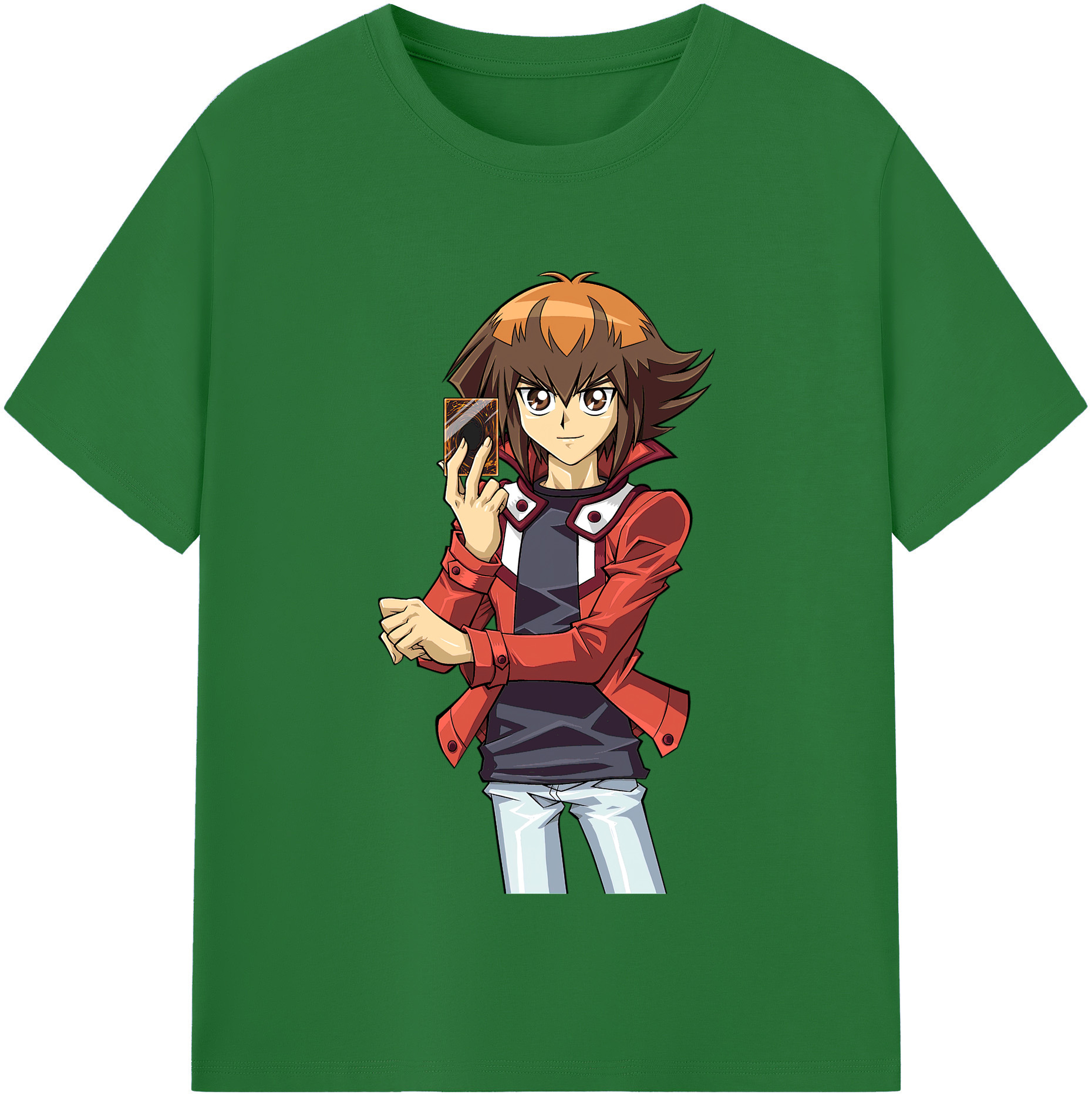 （画像用） 遊☆戯☆王 Yu-Gi-Oh! 綿100％半袖Tシャツ（フロントプリント）
