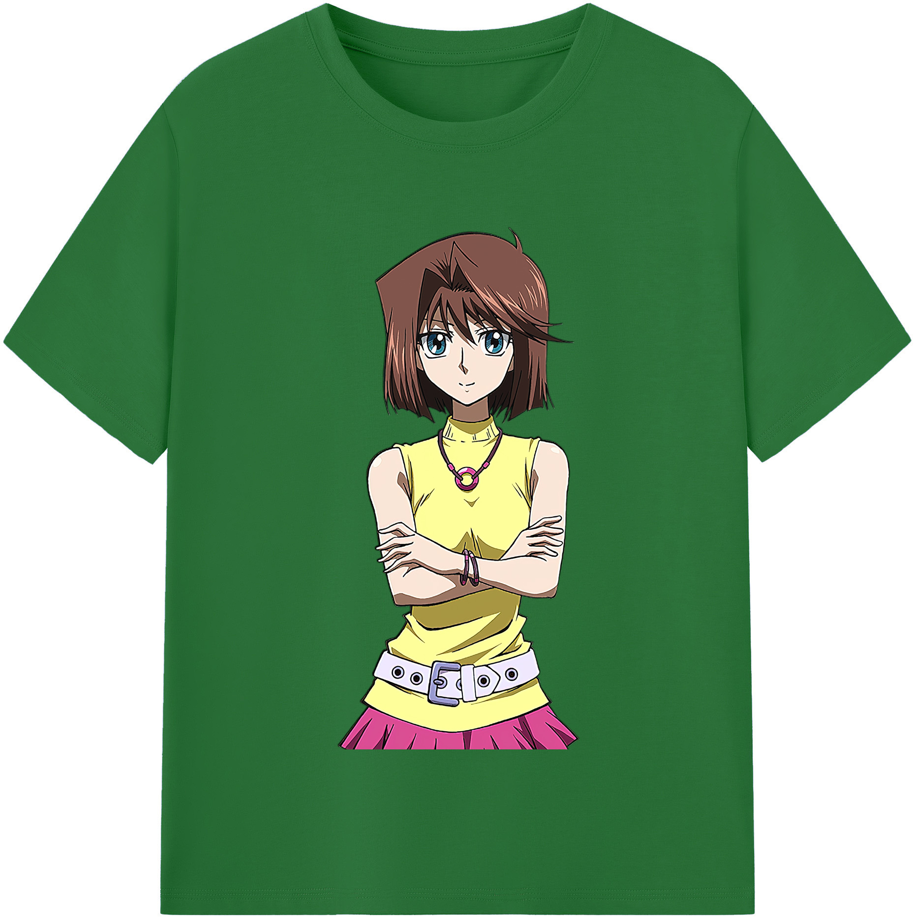 （画像用） 遊☆戯☆王 Yu-Gi-Oh! 綿100％半袖Tシャツ（フロントプリント）