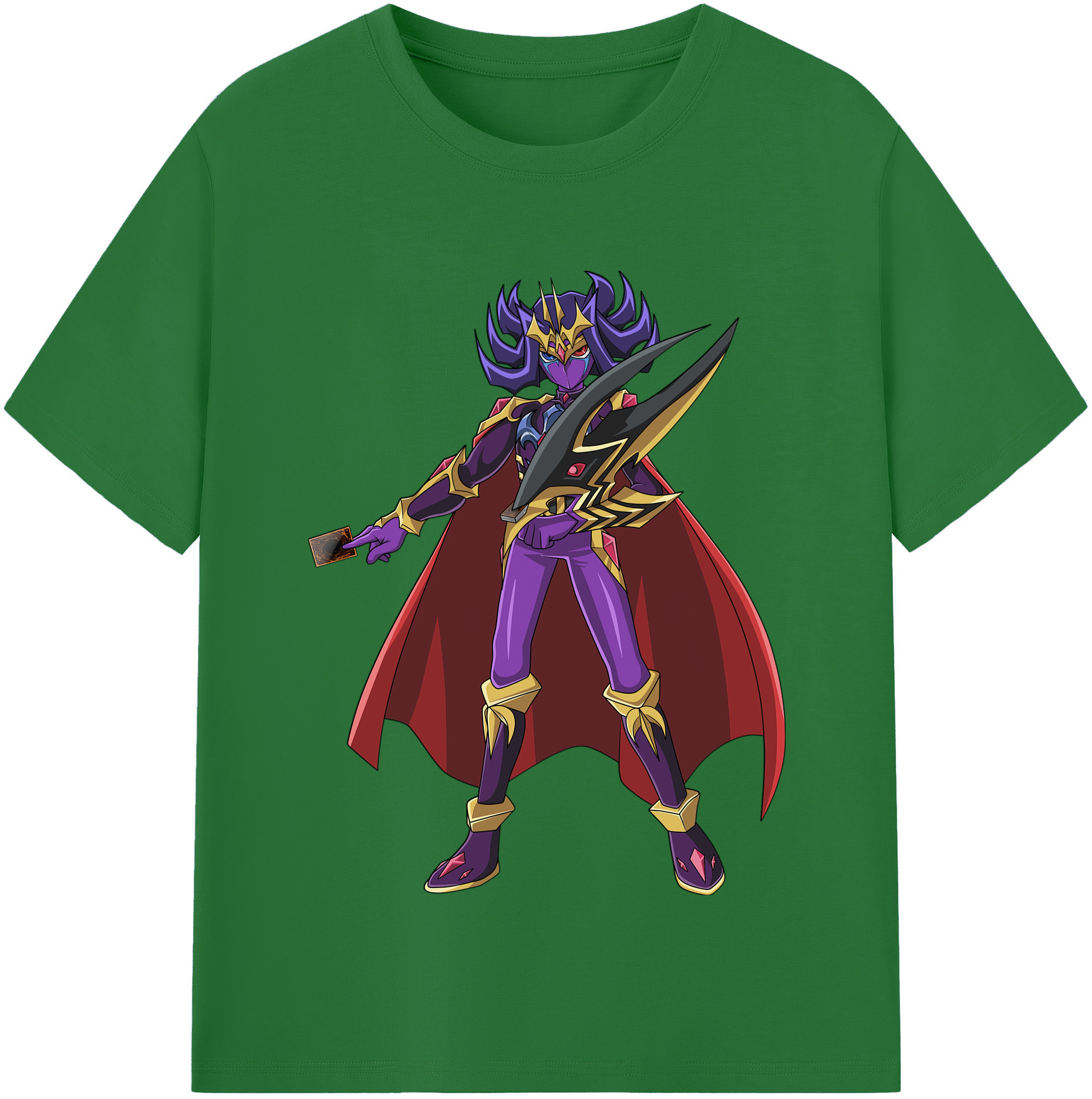 （画像用） 遊☆戯☆王 Yu-Gi-Oh! 綿100％半袖Tシャツ（フロントプリント）
