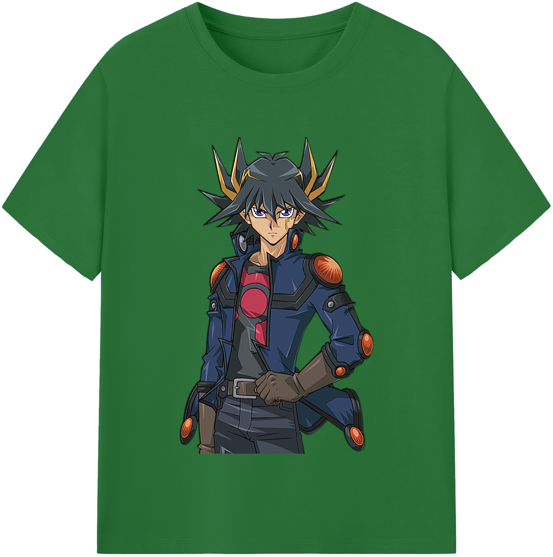 （画像用） 遊☆戯☆王 Yu-Gi-Oh! 綿100％半袖Tシャツ（フロントプリント）