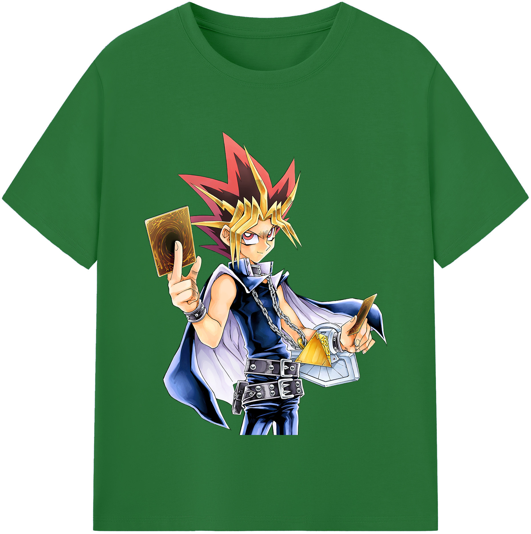 （画像用） 遊☆戯☆王 Yu-Gi-Oh! 綿100％半袖Tシャツ（フロントプリント）
