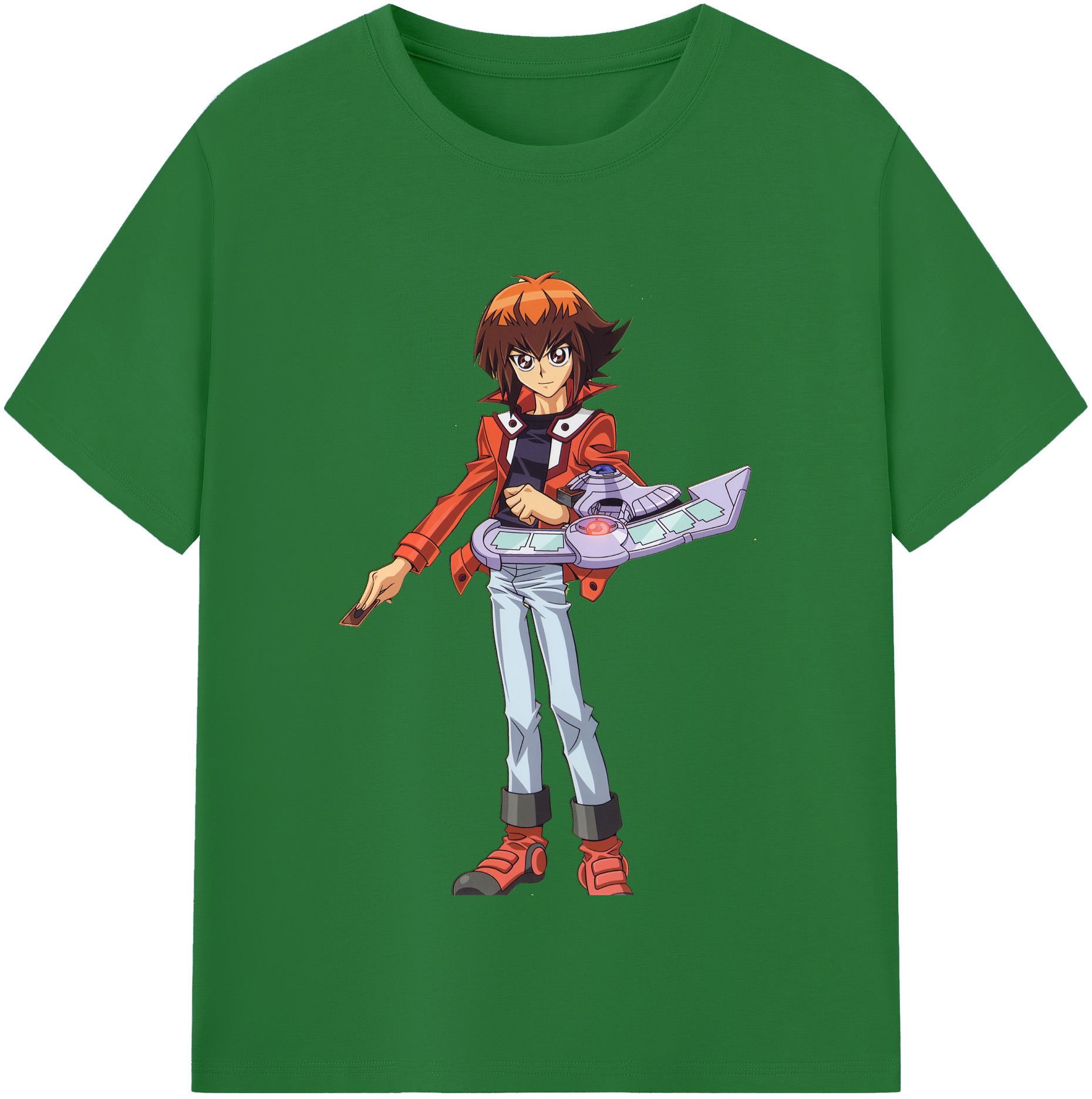 （画像用） 遊☆戯☆王 Yu-Gi-Oh! 綿100％半袖Tシャツ（フロントプリント）
