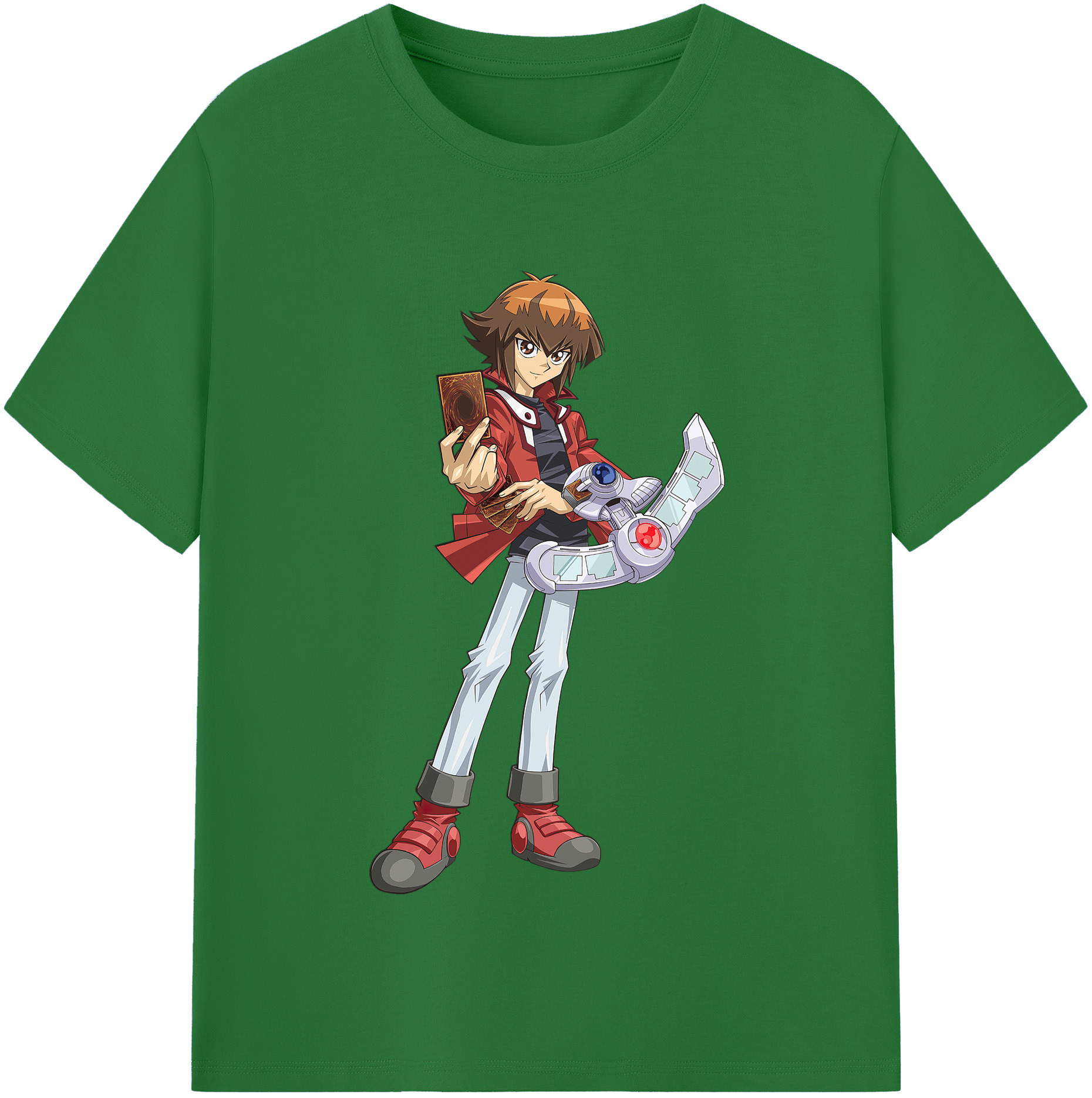 （画像用） 遊☆戯☆王 Yu-Gi-Oh! 綿100％半袖Tシャツ（フロントプリント）
