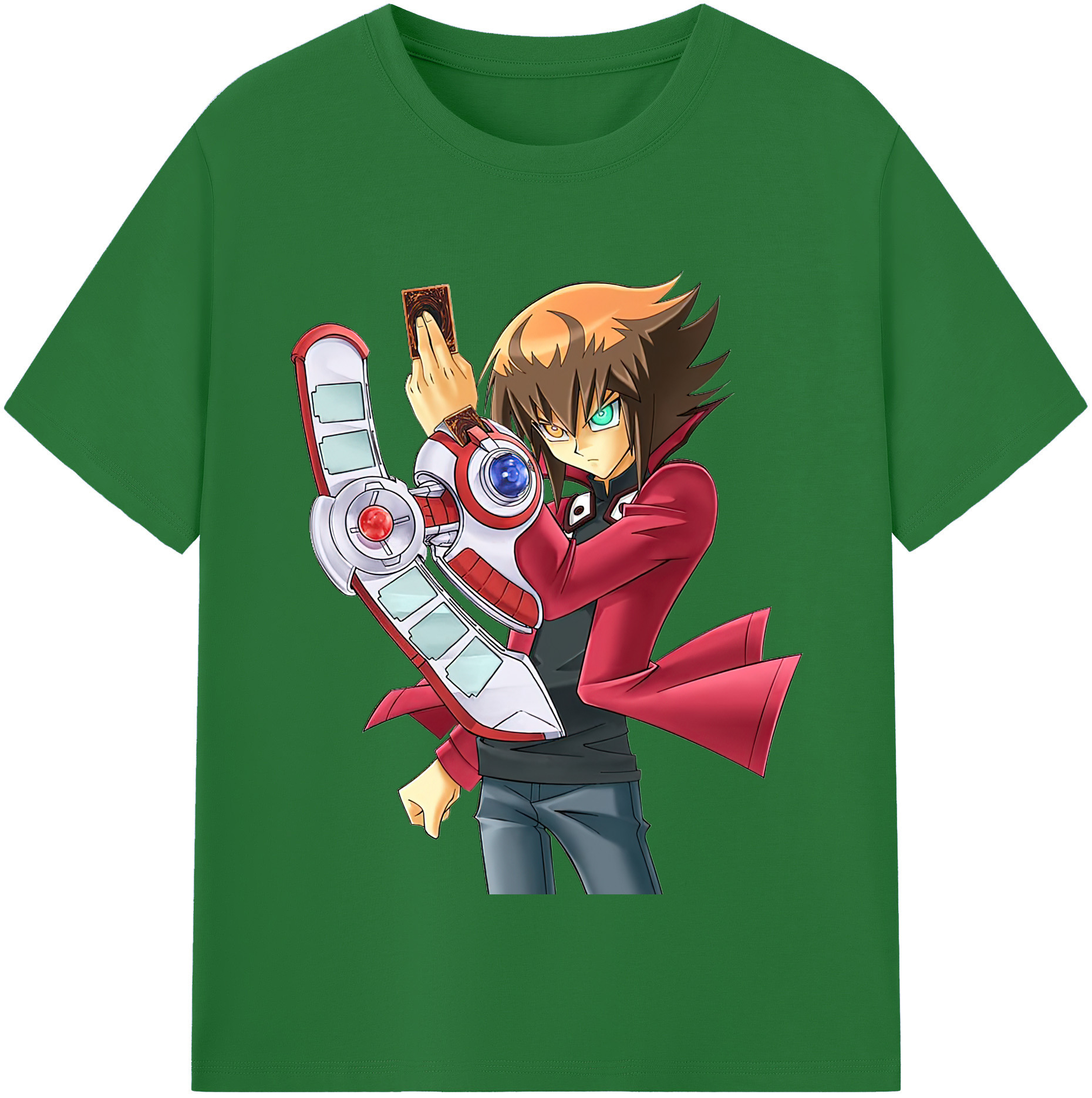 （画像用） 遊☆戯☆王 Yu-Gi-Oh! 綿100％半袖Tシャツ（フロントプリント）