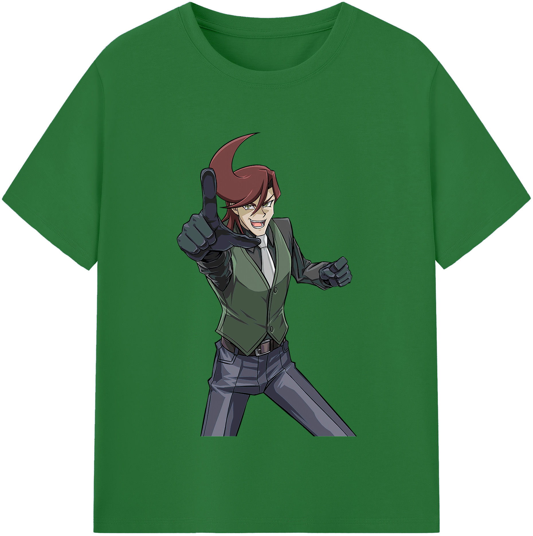 （画像用） 遊☆戯☆王 Yu-Gi-Oh! 綿100％半袖Tシャツ（フロントプリント）