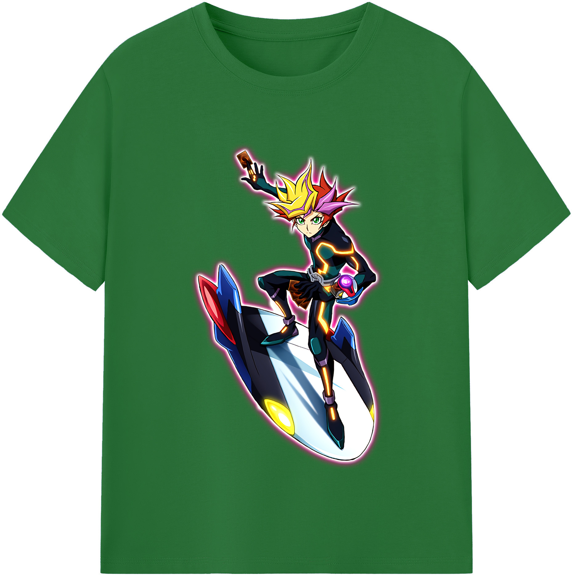 （画像用） 遊☆戯☆王 Yu-Gi-Oh! 綿100％半袖Tシャツ（フロントプリント）