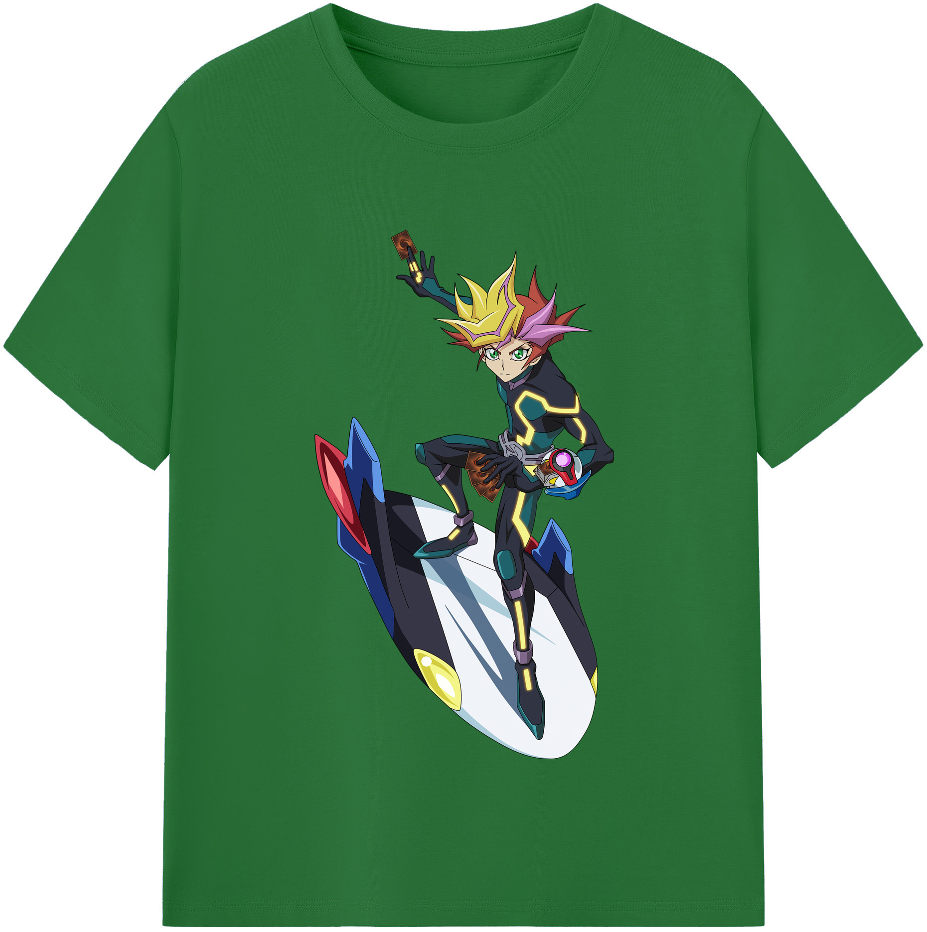 （画像用） 遊☆戯☆王 Yu-Gi-Oh! 綿100％半袖Tシャツ（フロントプリント）