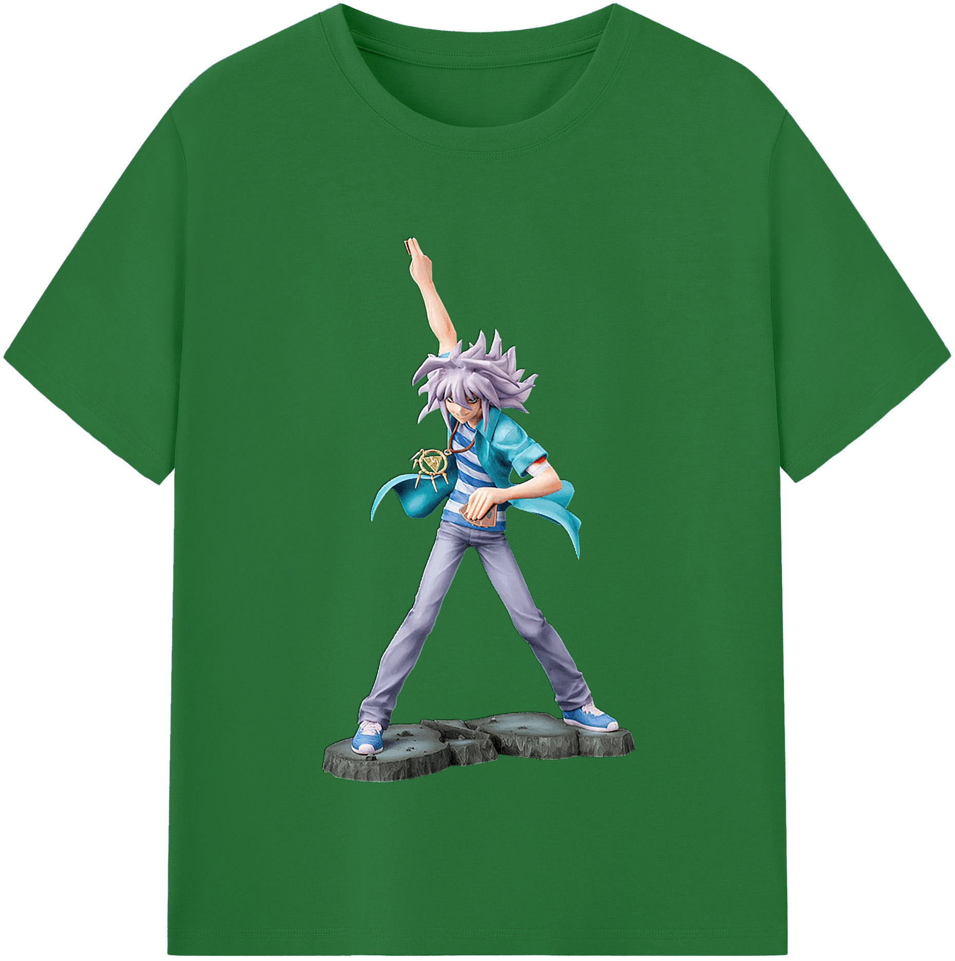 （画像用） 遊☆戯☆王 Yu-Gi-Oh! 綿100％半袖Tシャツ（フロントプリント）