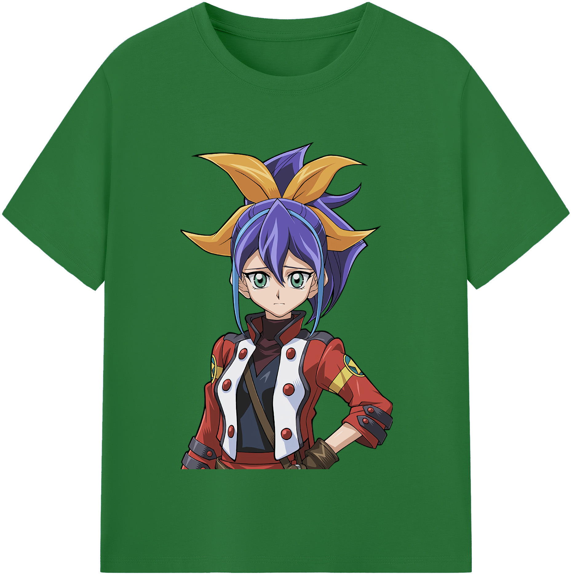 （画像用） 遊☆戯☆王 Yu-Gi-Oh! 綿100％半袖Tシャツ（フロントプリント）