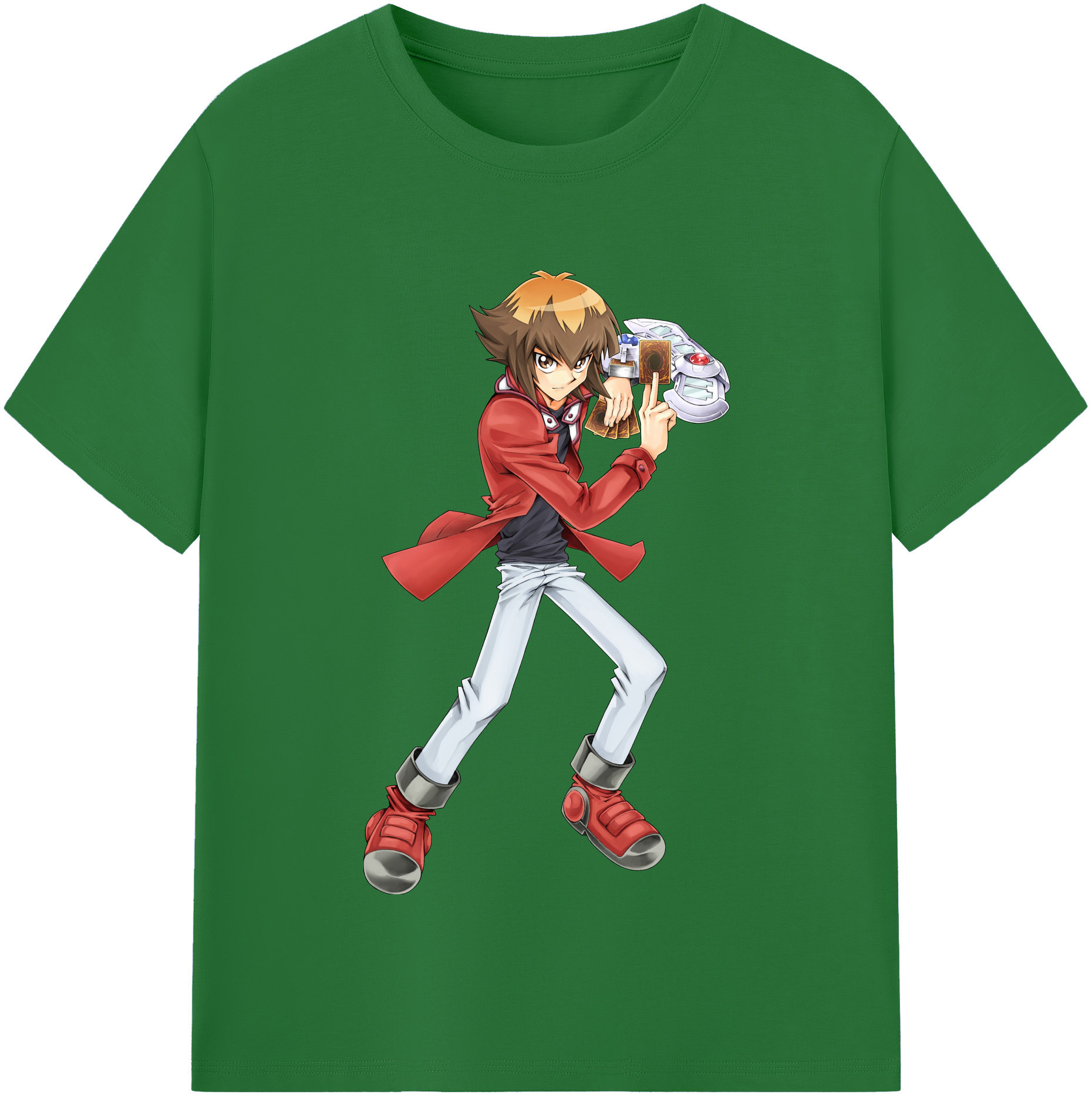 （画像用） 遊☆戯☆王 Yu-Gi-Oh! 綿100％半袖Tシャツ（フロントプリント）