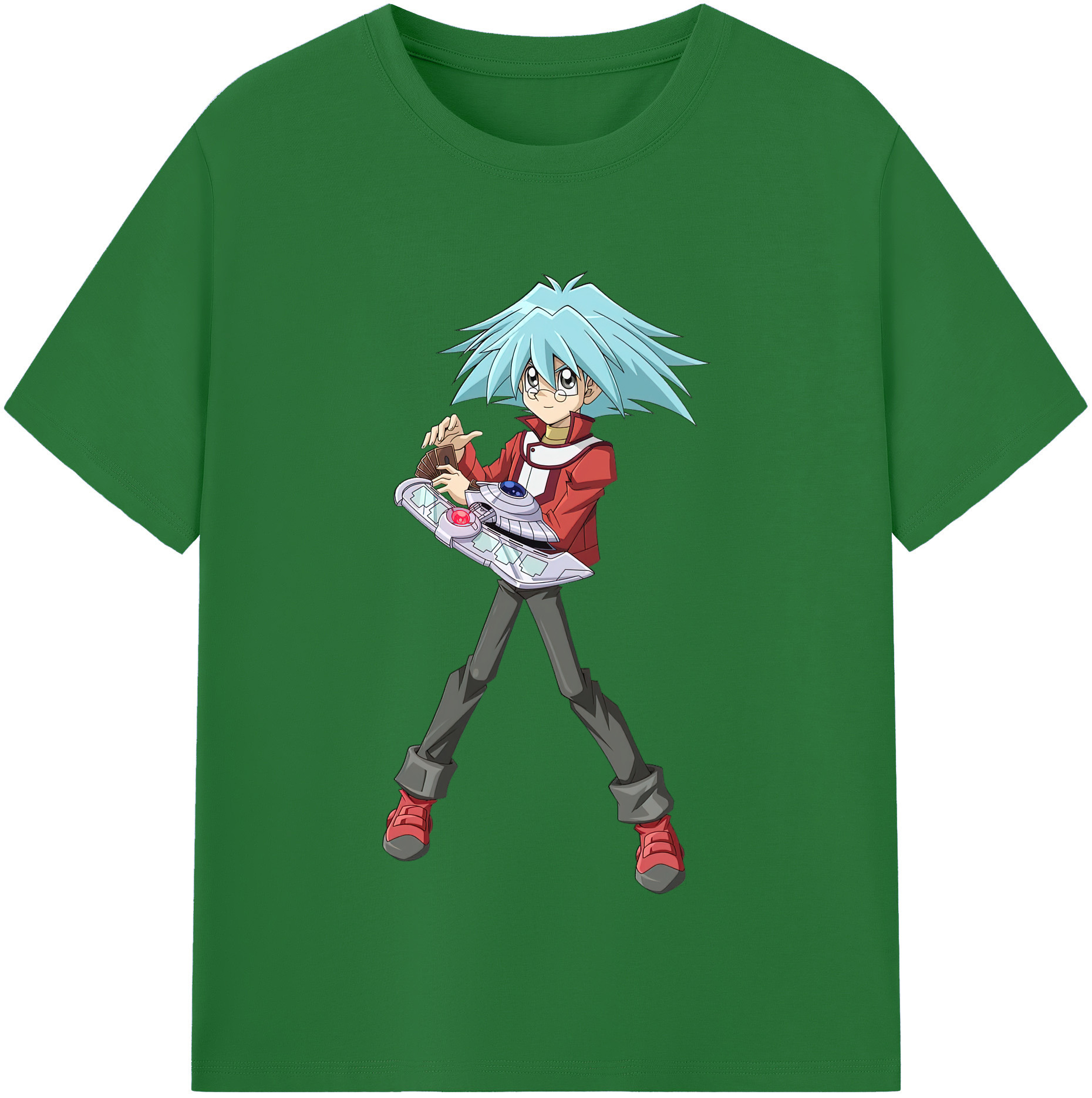 （画像用） 遊☆戯☆王 Yu-Gi-Oh! 綿100％半袖Tシャツ（フロントプリント）