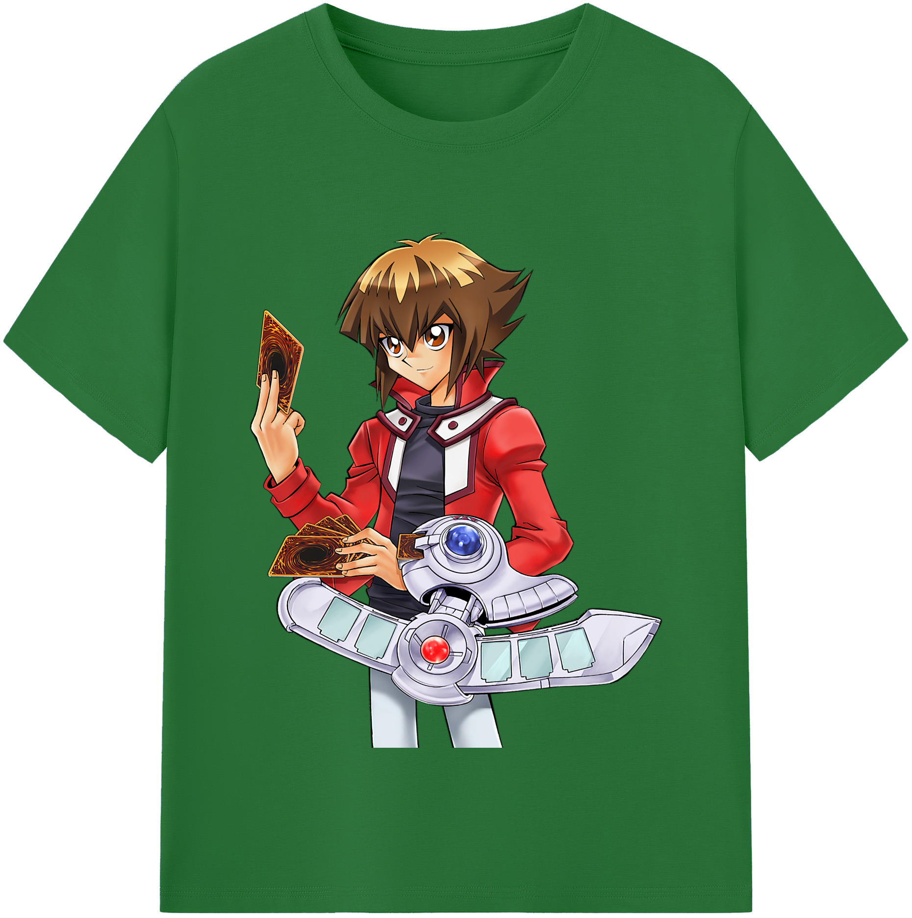 （画像用） 遊☆戯☆王 Yu-Gi-Oh! 綿100％半袖Tシャツ（フロントプリント）