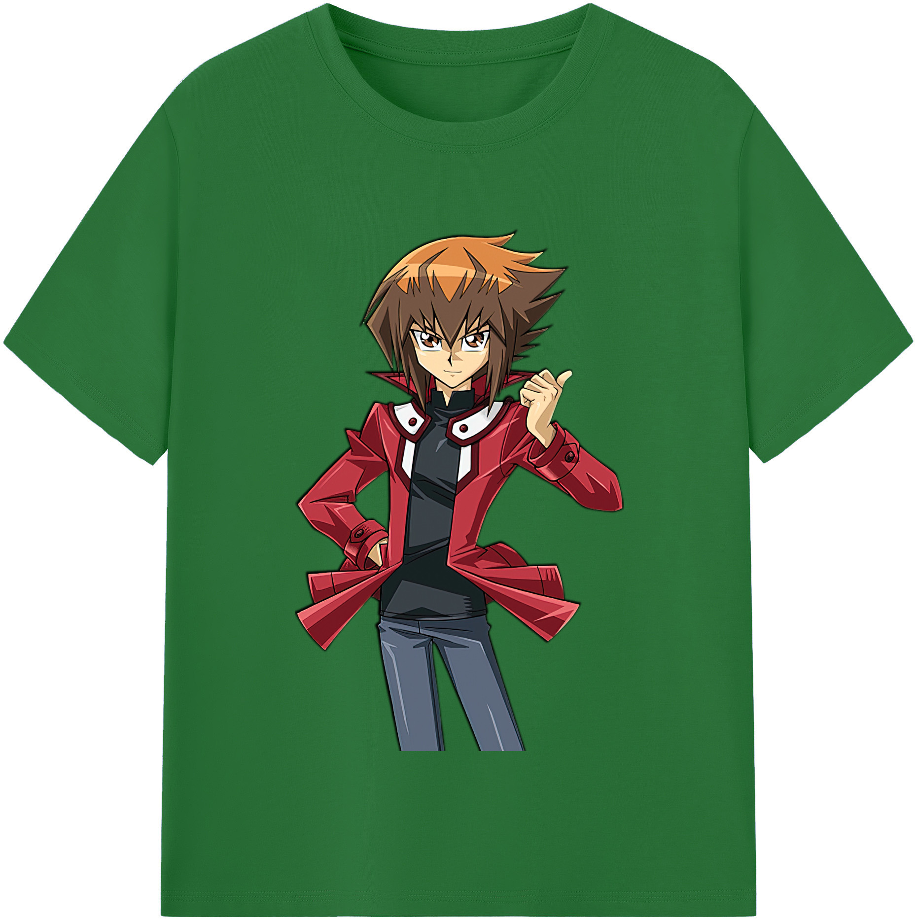 （画像用） 遊☆戯☆王 Yu-Gi-Oh! 綿100％半袖Tシャツ（フロントプリント）