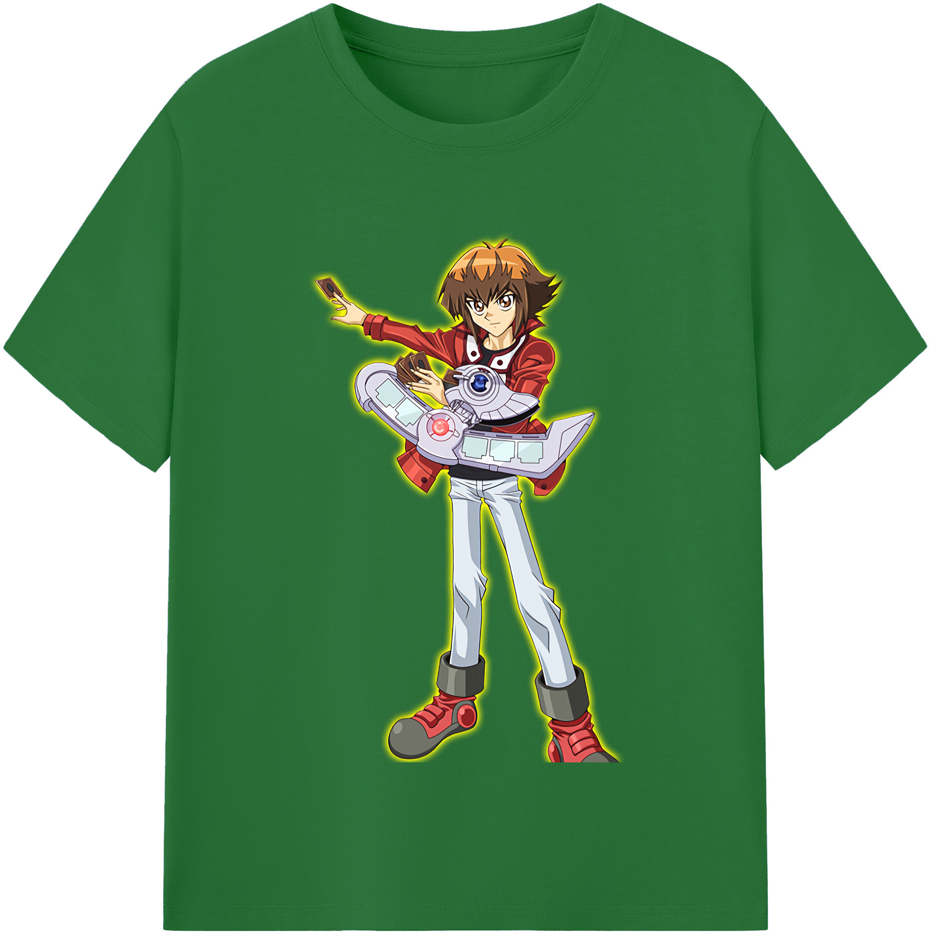 （画像用） 遊☆戯☆王 Yu-Gi-Oh! 綿100％半袖Tシャツ（フロントプリント）