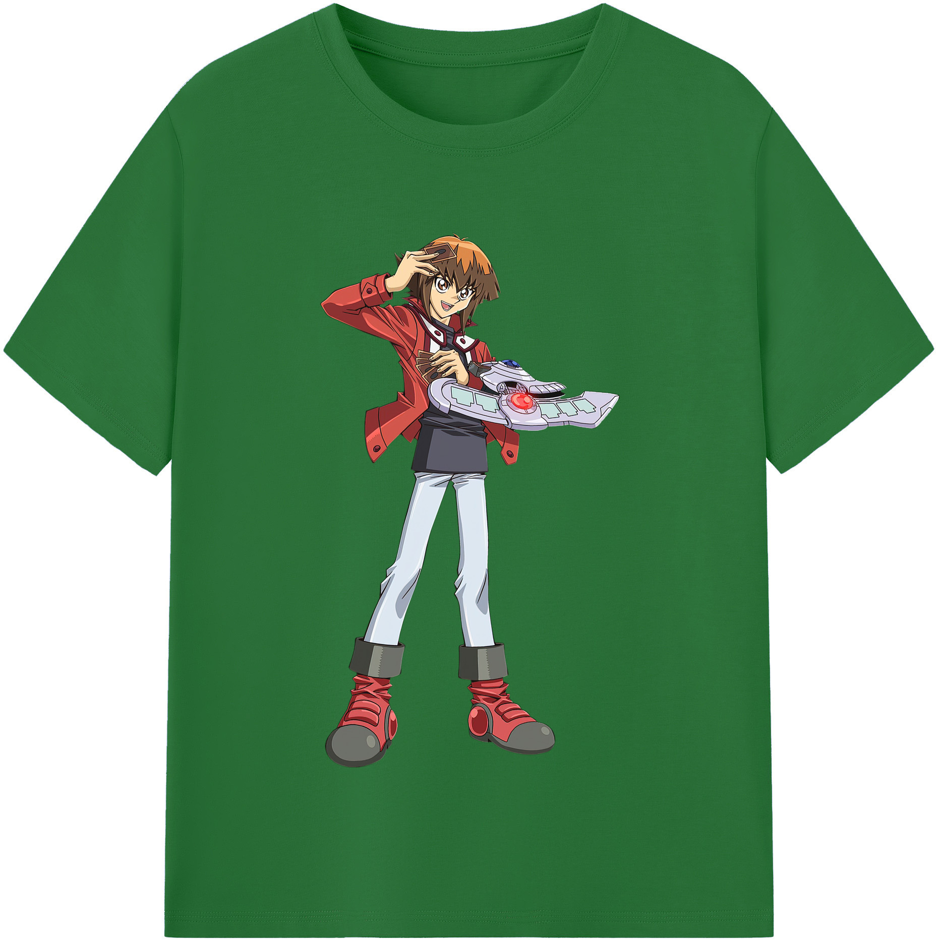 （画像用） 遊☆戯☆王 Yu-Gi-Oh! 綿100％半袖Tシャツ（フロントプリント）