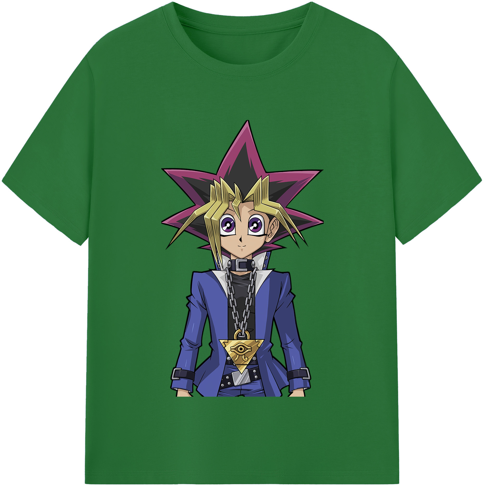 （画像用） 遊☆戯☆王 Yu-Gi-Oh! 綿100％半袖Tシャツ（フロントプリント）