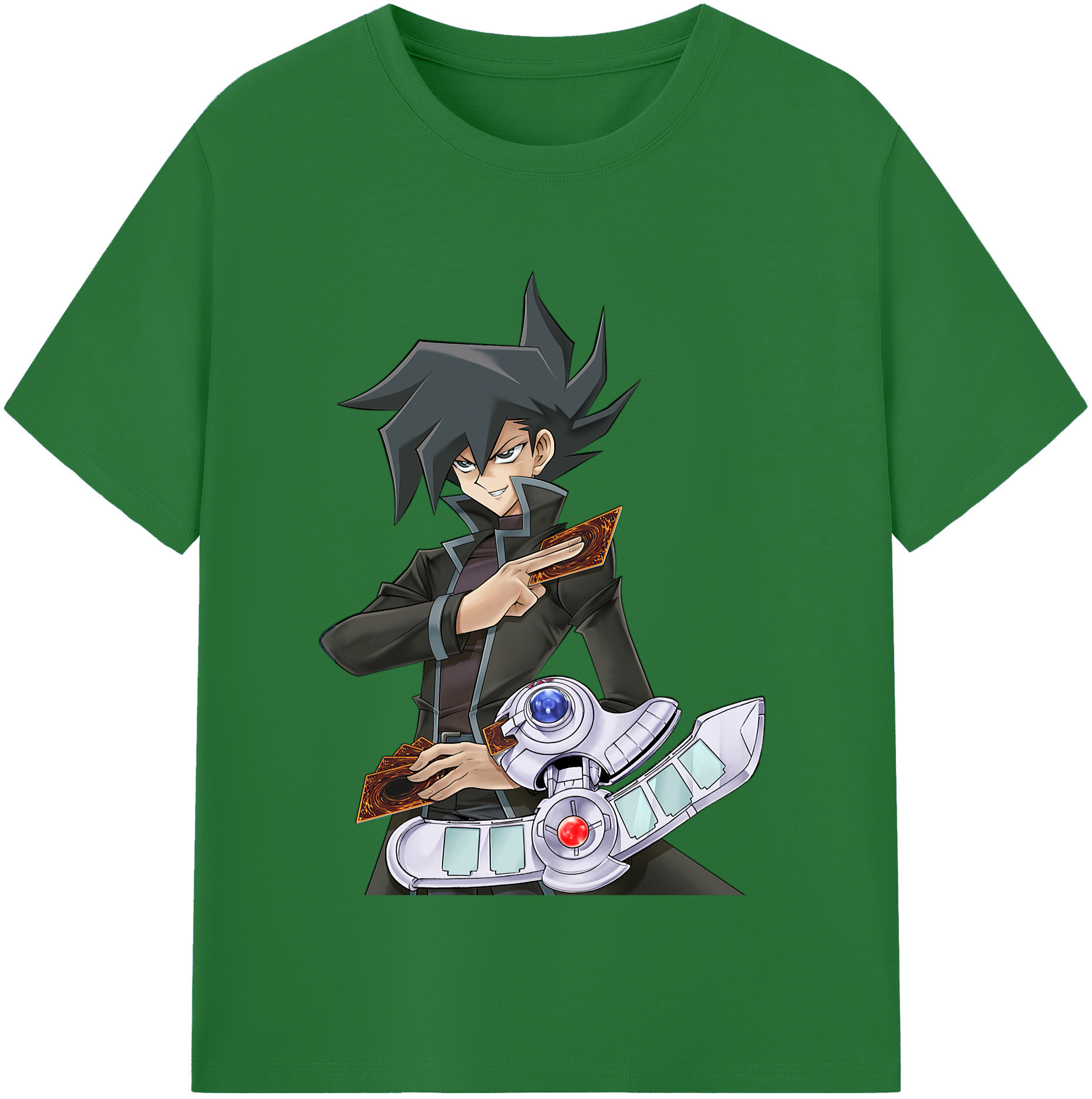 （画像用） 遊☆戯☆王 Yu-Gi-Oh! 綿100％半袖Tシャツ（フロントプリント）