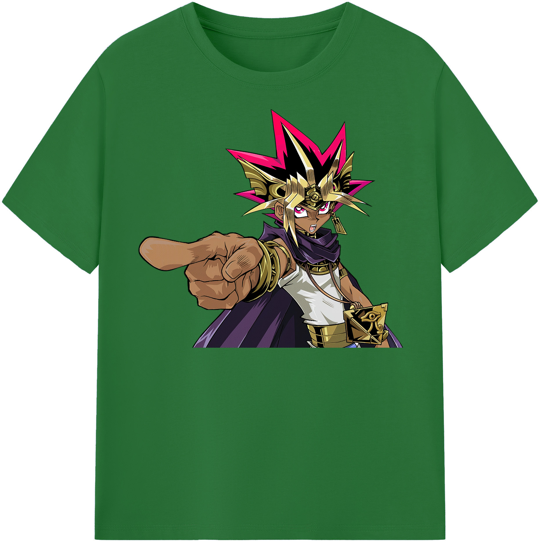 （画像用） 遊☆戯☆王 Yu-Gi-Oh! 綿100％半袖Tシャツ（フロントプリント）