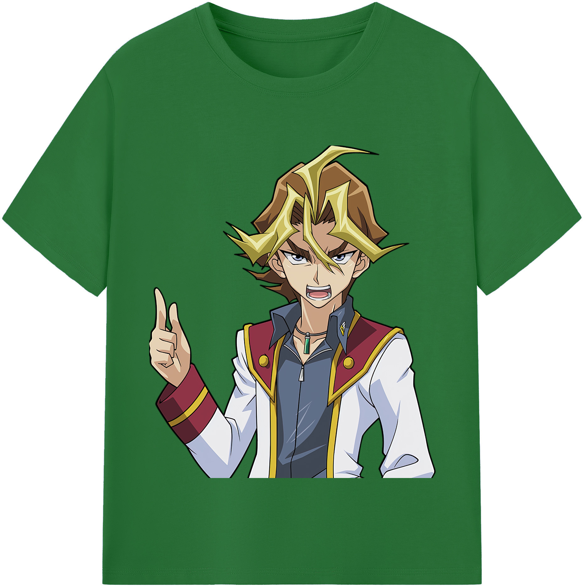 （画像用） 遊☆戯☆王 Yu-Gi-Oh! 綿100％半袖Tシャツ（フロントプリント）