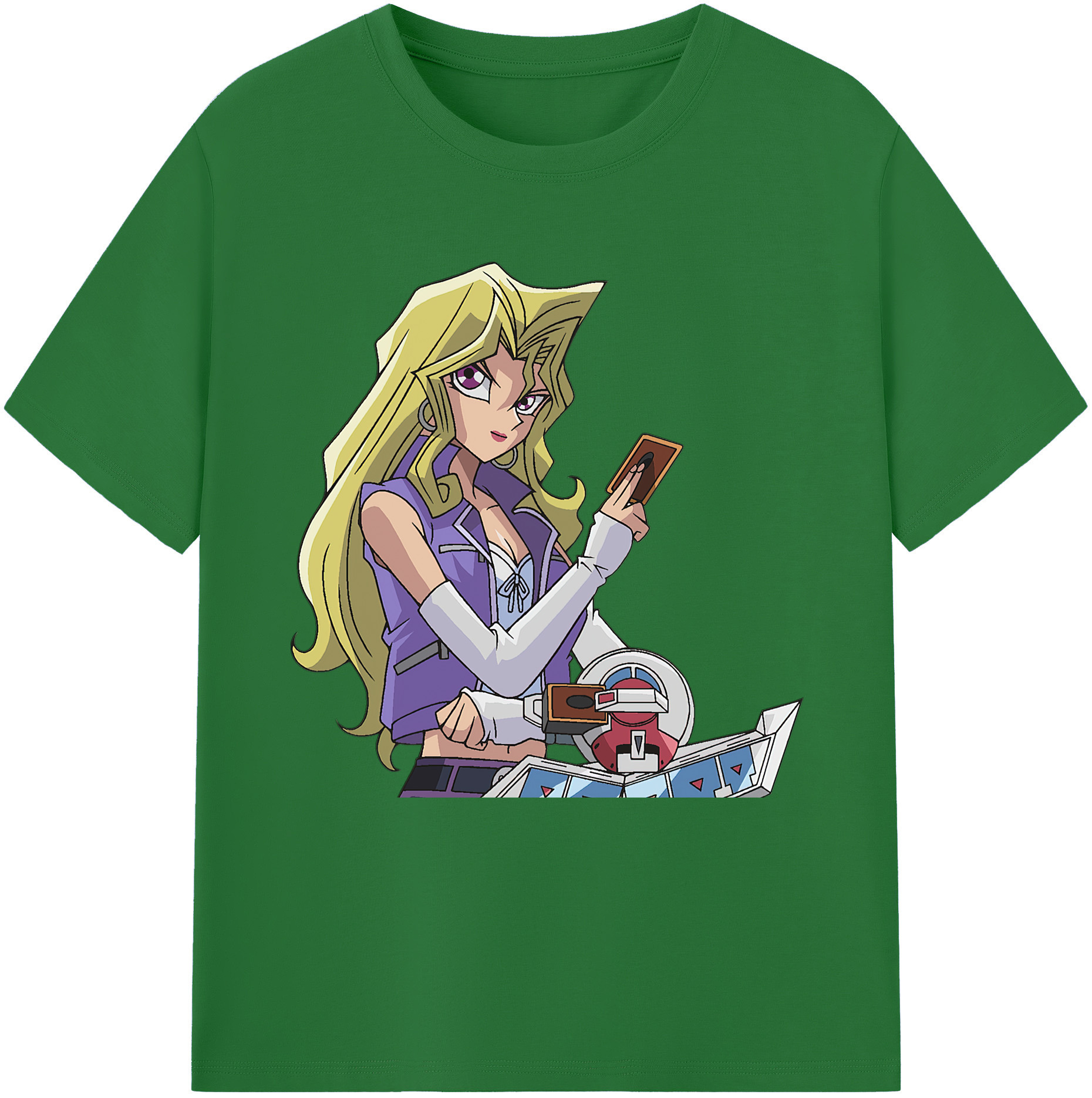 （画像用） 遊☆戯☆王 Yu-Gi-Oh! 綿100％半袖Tシャツ（フロントプリント）