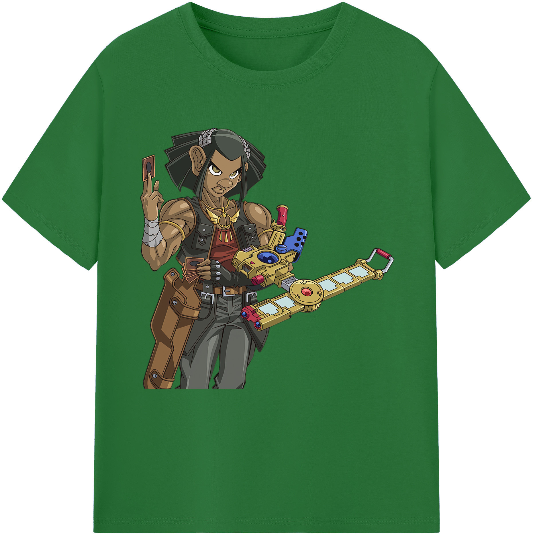 （画像用） 遊☆戯☆王 Yu-Gi-Oh! 綿100％半袖Tシャツ（フロントプリント）