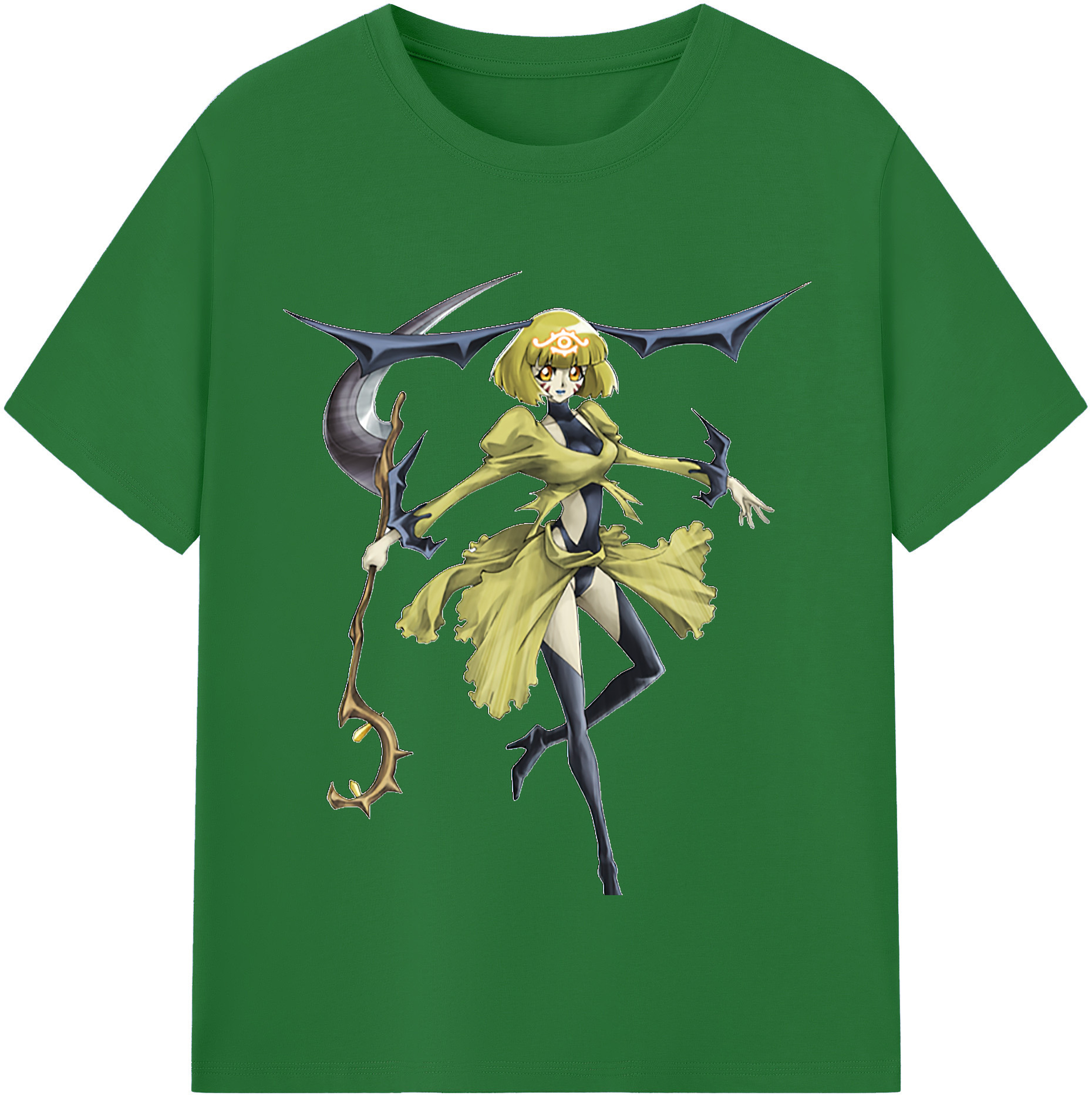 （画像用） 遊☆戯☆王 Yu-Gi-Oh! 綿100％半袖Tシャツ（フロントプリント）