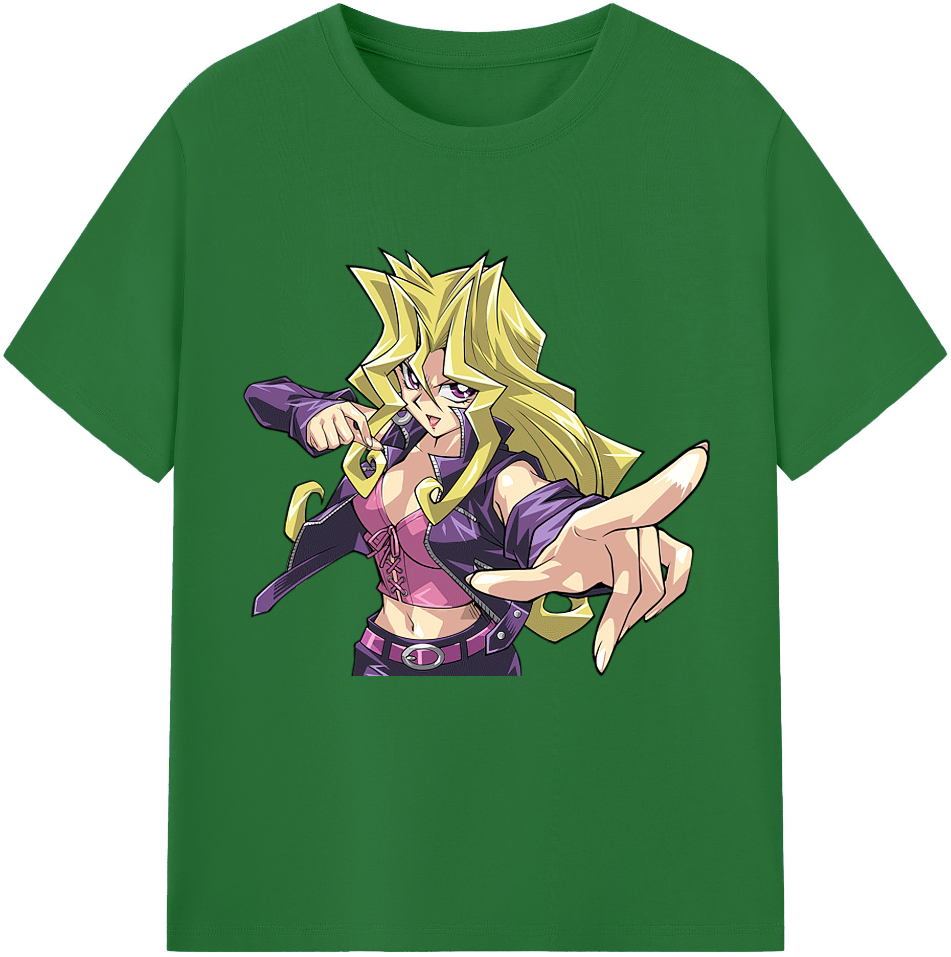 （画像用） 遊☆戯☆王 Yu-Gi-Oh! 綿100％半袖Tシャツ（フロントプリント）
