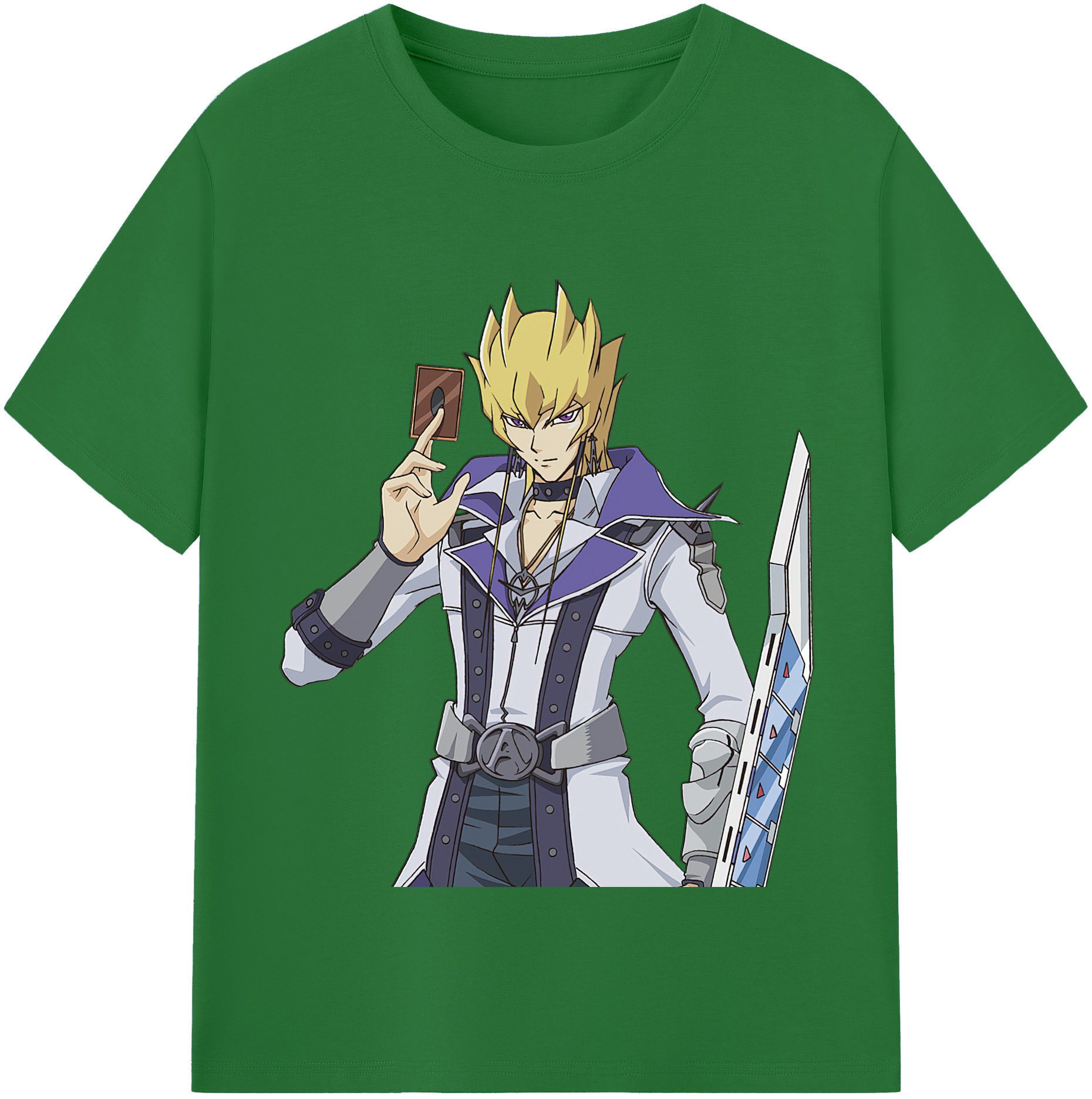 （画像用） 遊☆戯☆王 Yu-Gi-Oh! 綿100％半袖Tシャツ（フロントプリント）