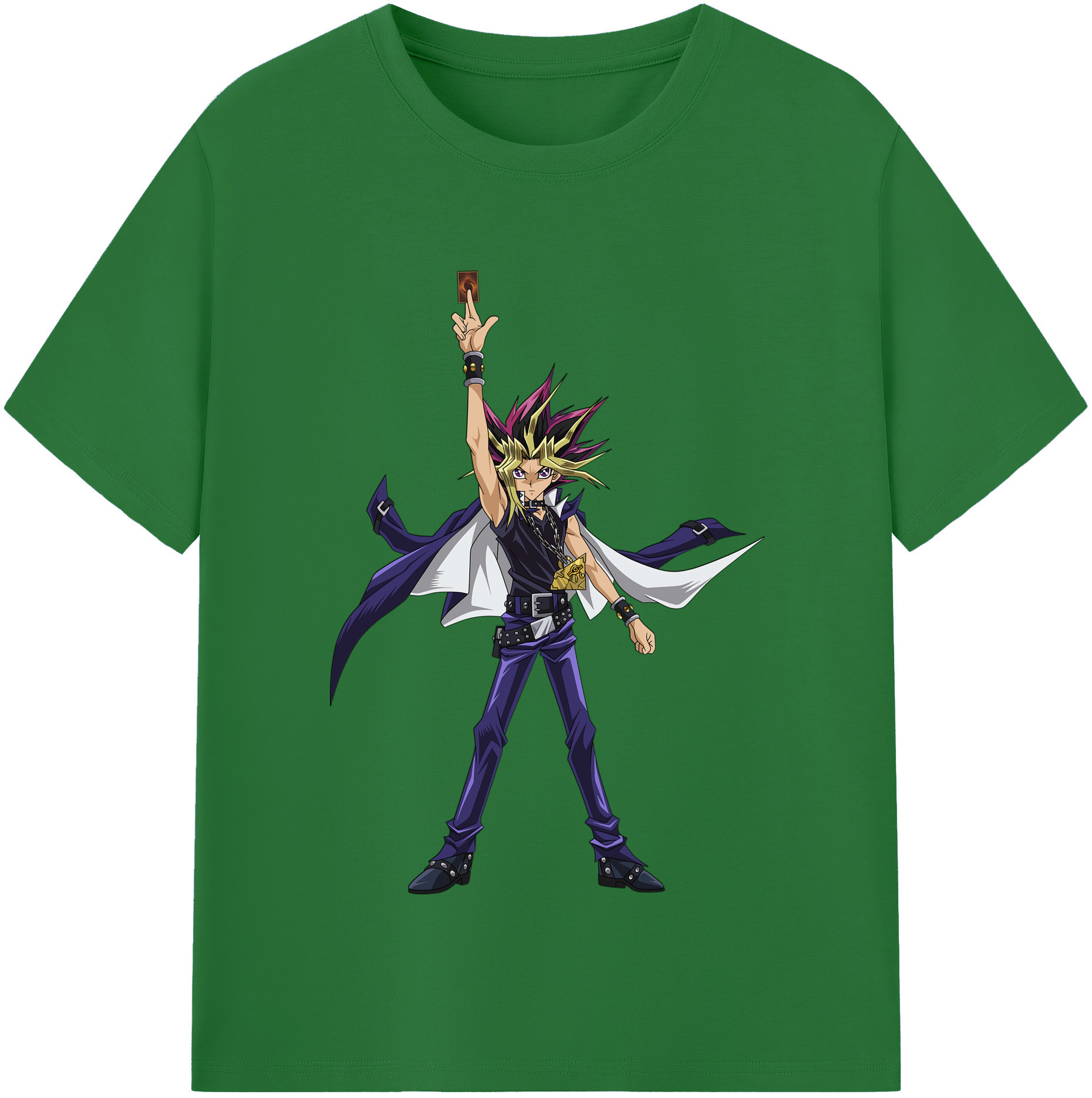 （画像用） 遊☆戯☆王 Yu-Gi-Oh! 綿100％半袖Tシャツ（フロントプリント）