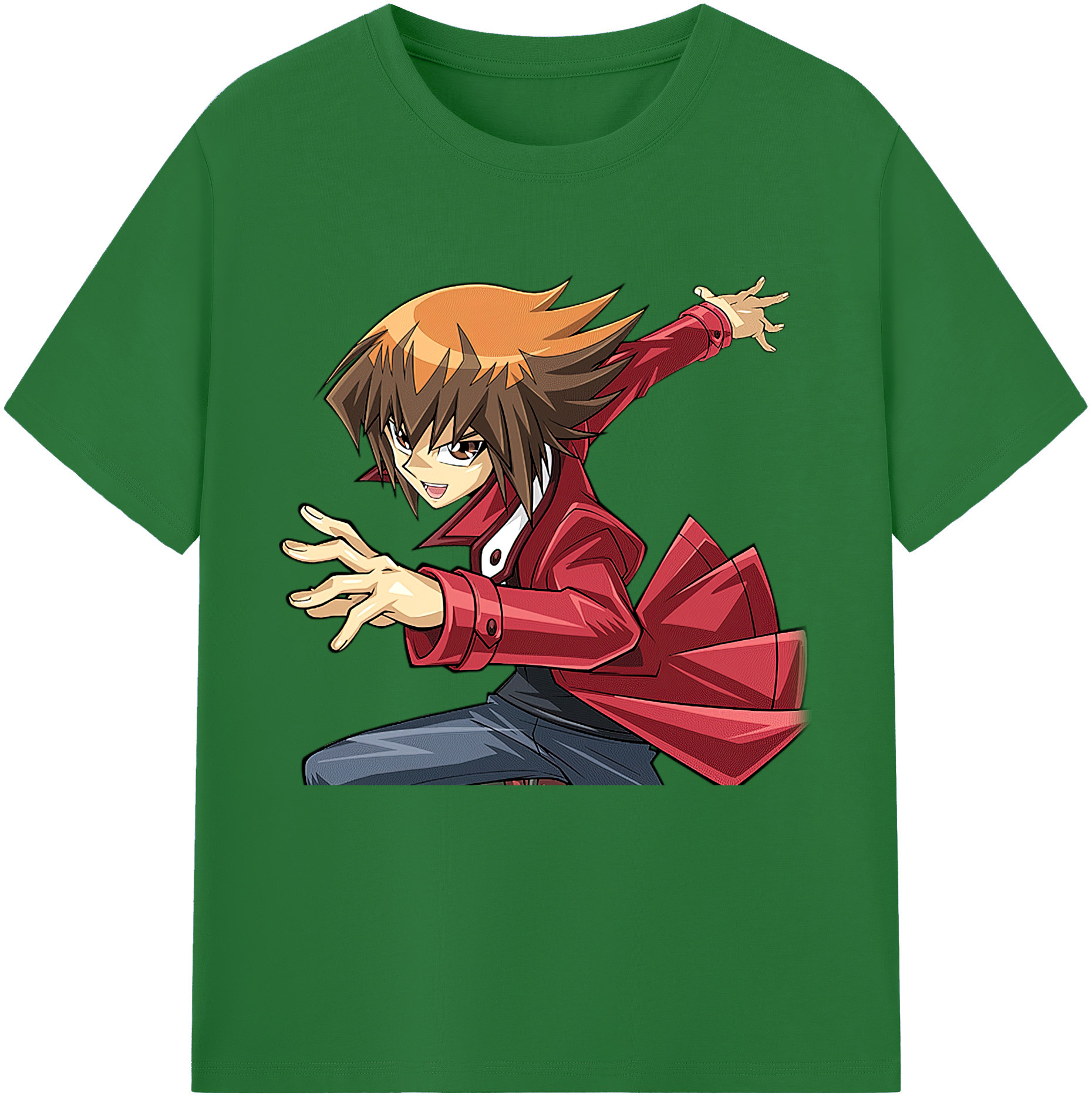 （画像用） 遊☆戯☆王 Yu-Gi-Oh! 綿100％半袖Tシャツ（フロントプリント）
