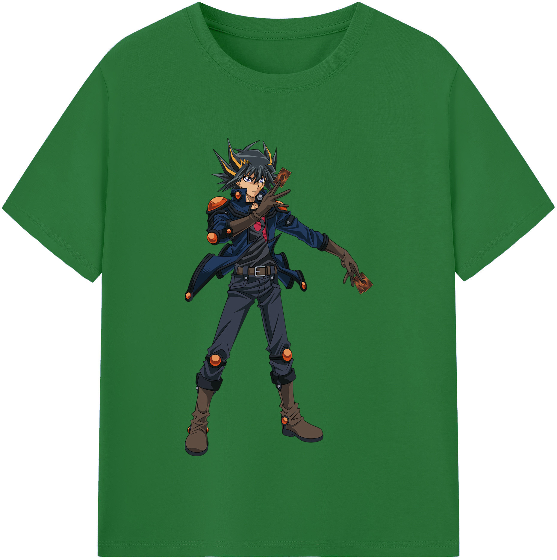 （画像用） 遊☆戯☆王 Yu-Gi-Oh! 綿100％半袖Tシャツ（フロントプリント）